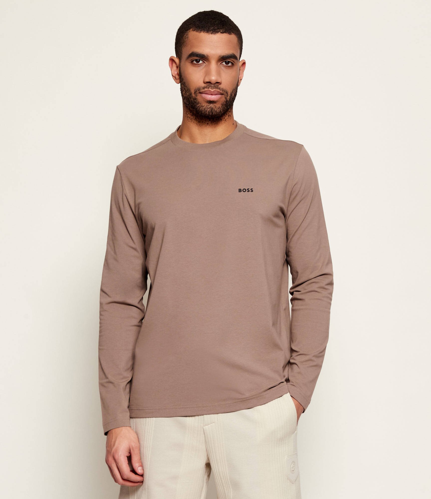 BOSS Green Longsleeve Tee Long | regular fit | stretch