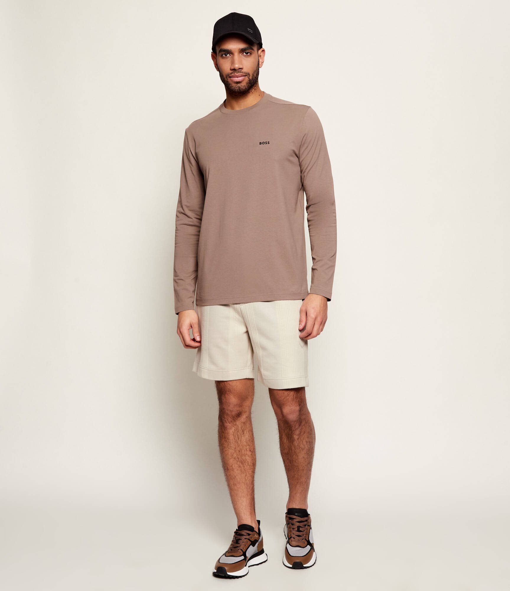 BOSS Green Longsleeve Tee Long | regular fit | stretch