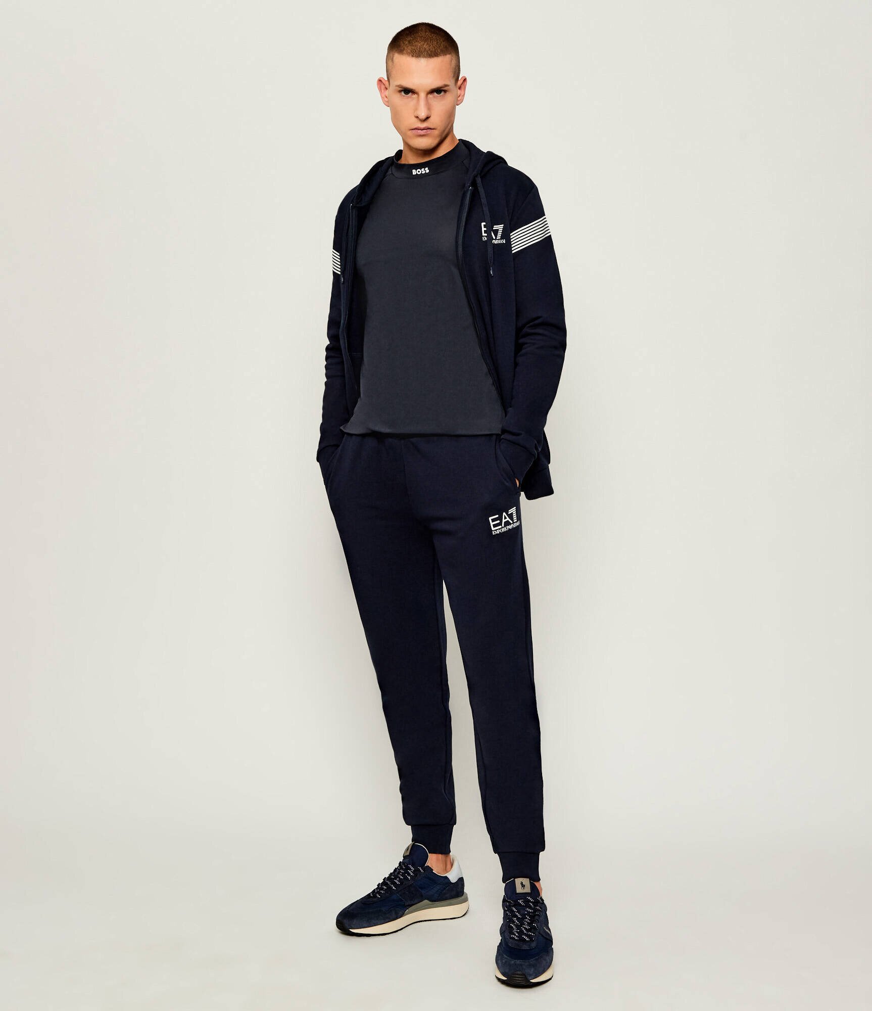 BOSS Green Longsleeve Tock Active | Slim Fit