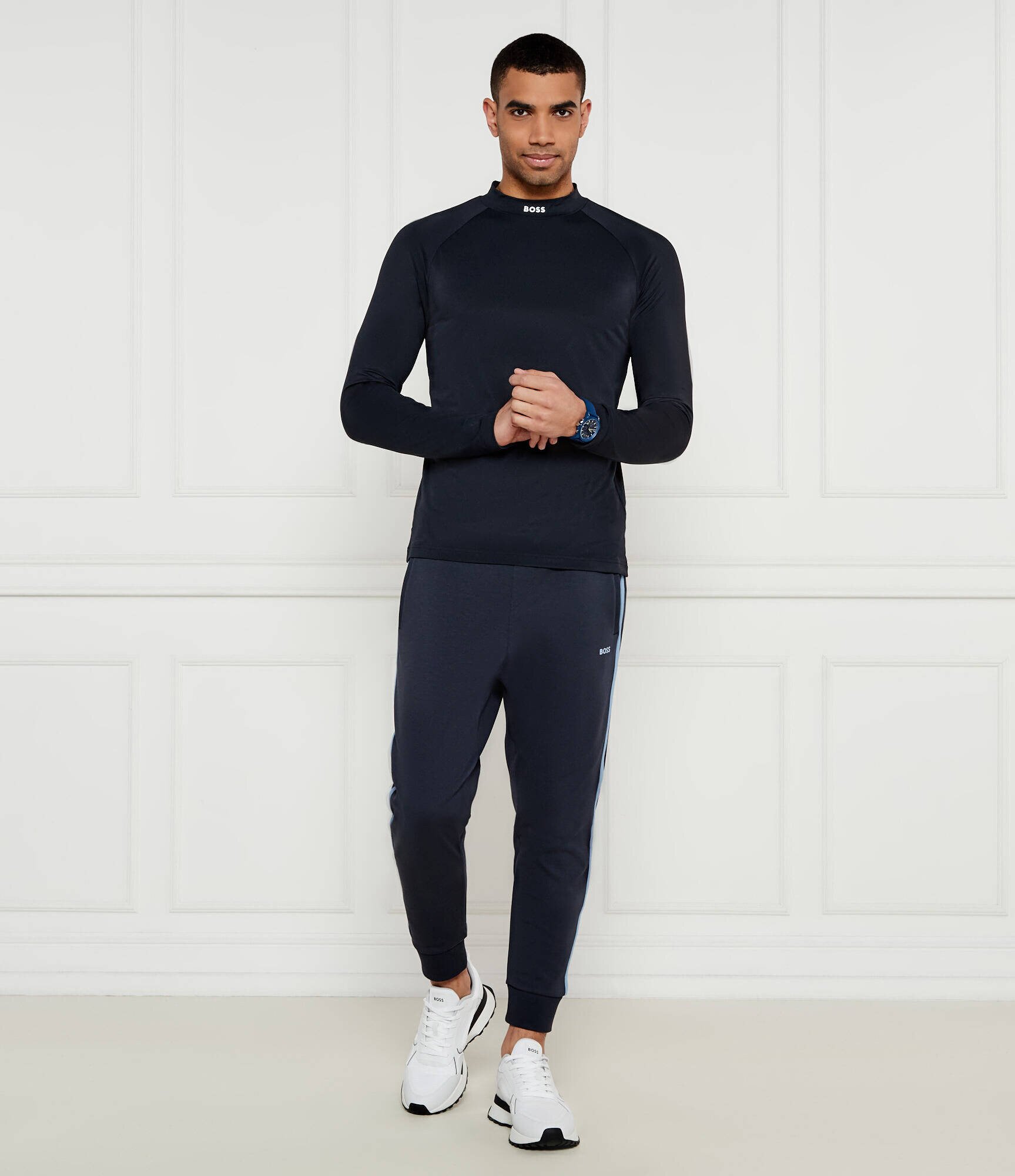 BOSS Green Longsleeve Tock | Slim Fit | stretch