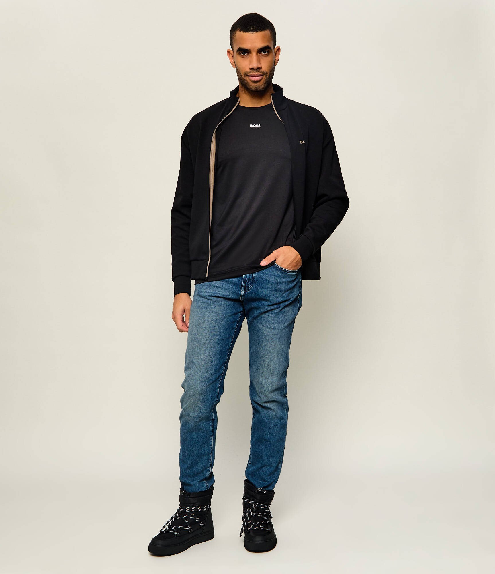 BOSS Green Longsleeve TS_Active | Slim Fit