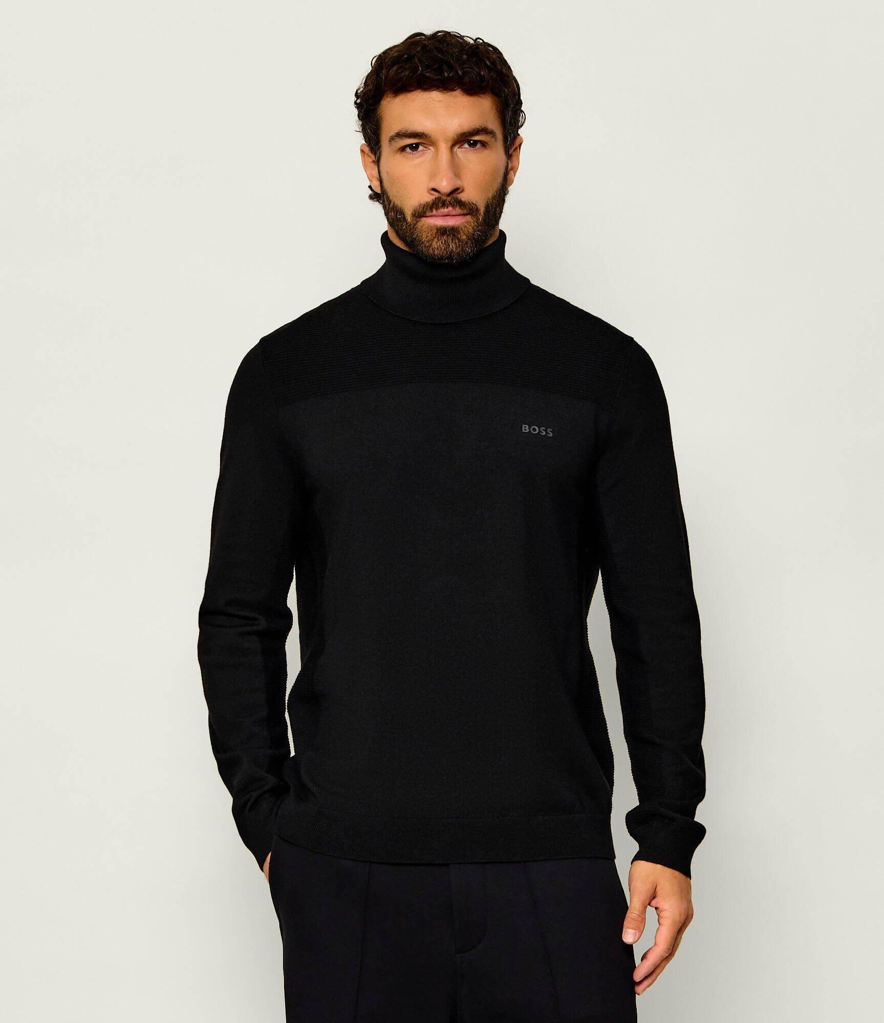 BOSS Green Maletă KN_Momentum-X TN | regular fit cu adaos de lână