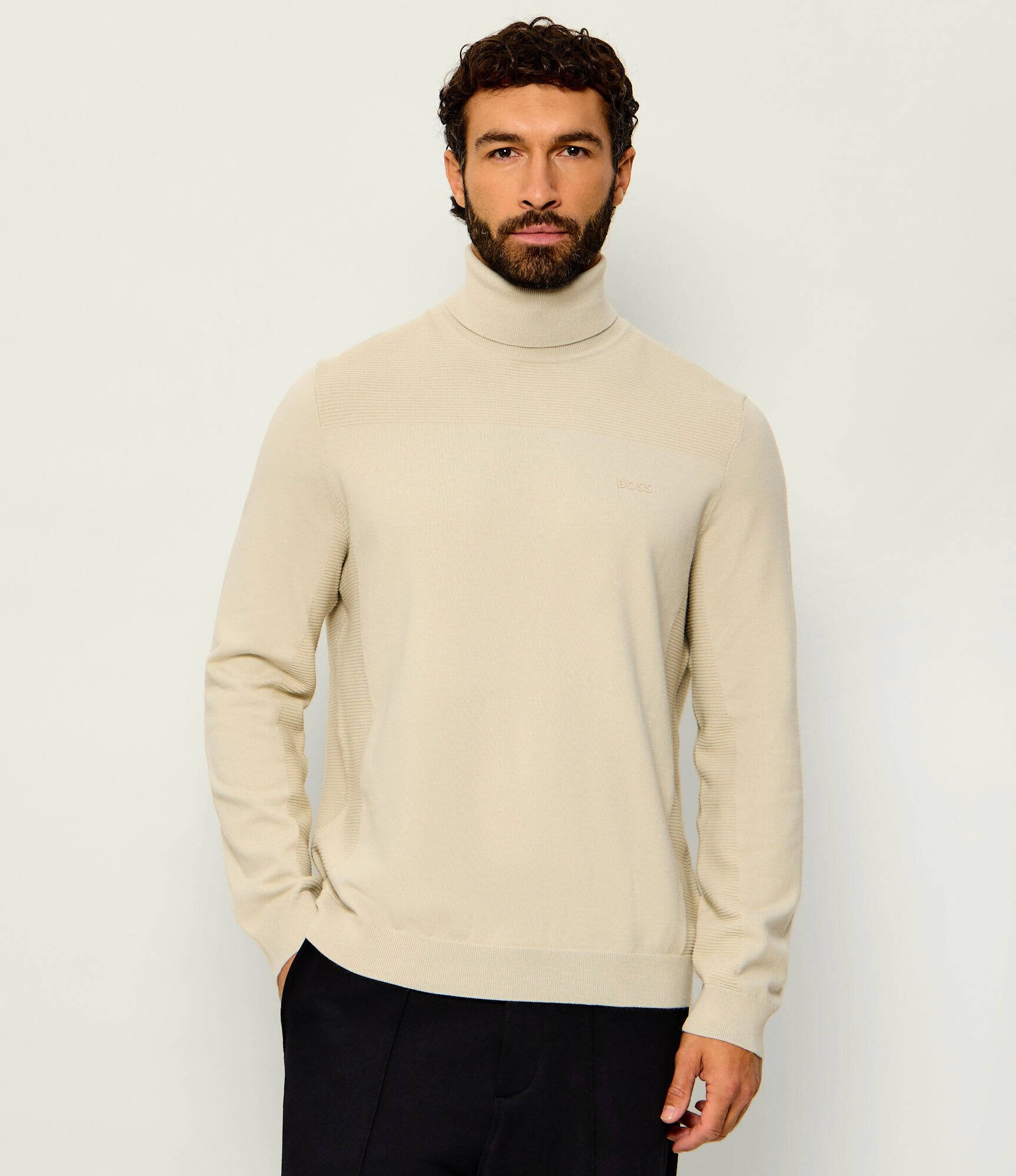 BOSS Green Maletă KN_Momentum-X TN | regular fit cu adaos de lână