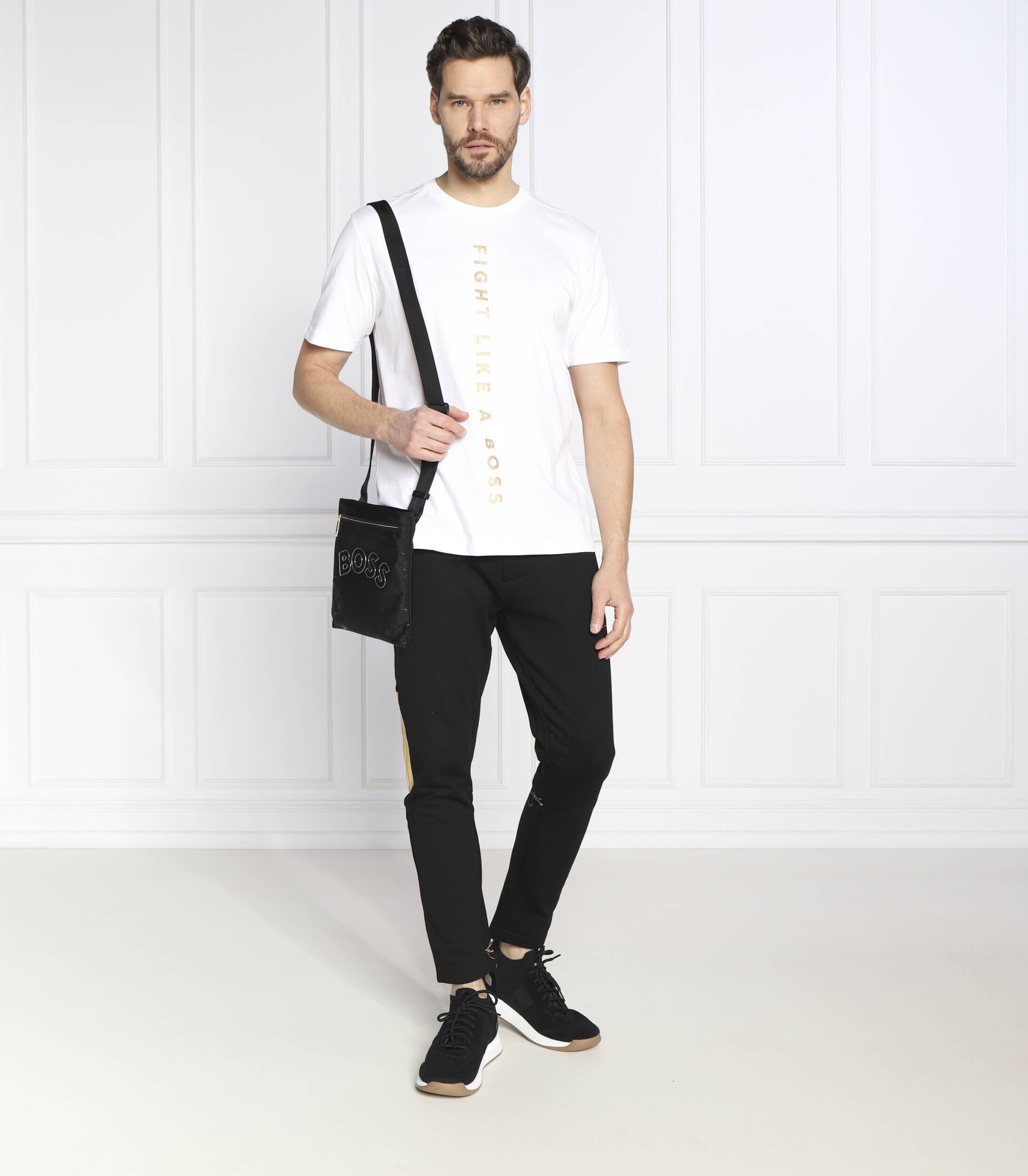 BOSS Green Pantaloni BOSS x AJBXNG | Regular Fit