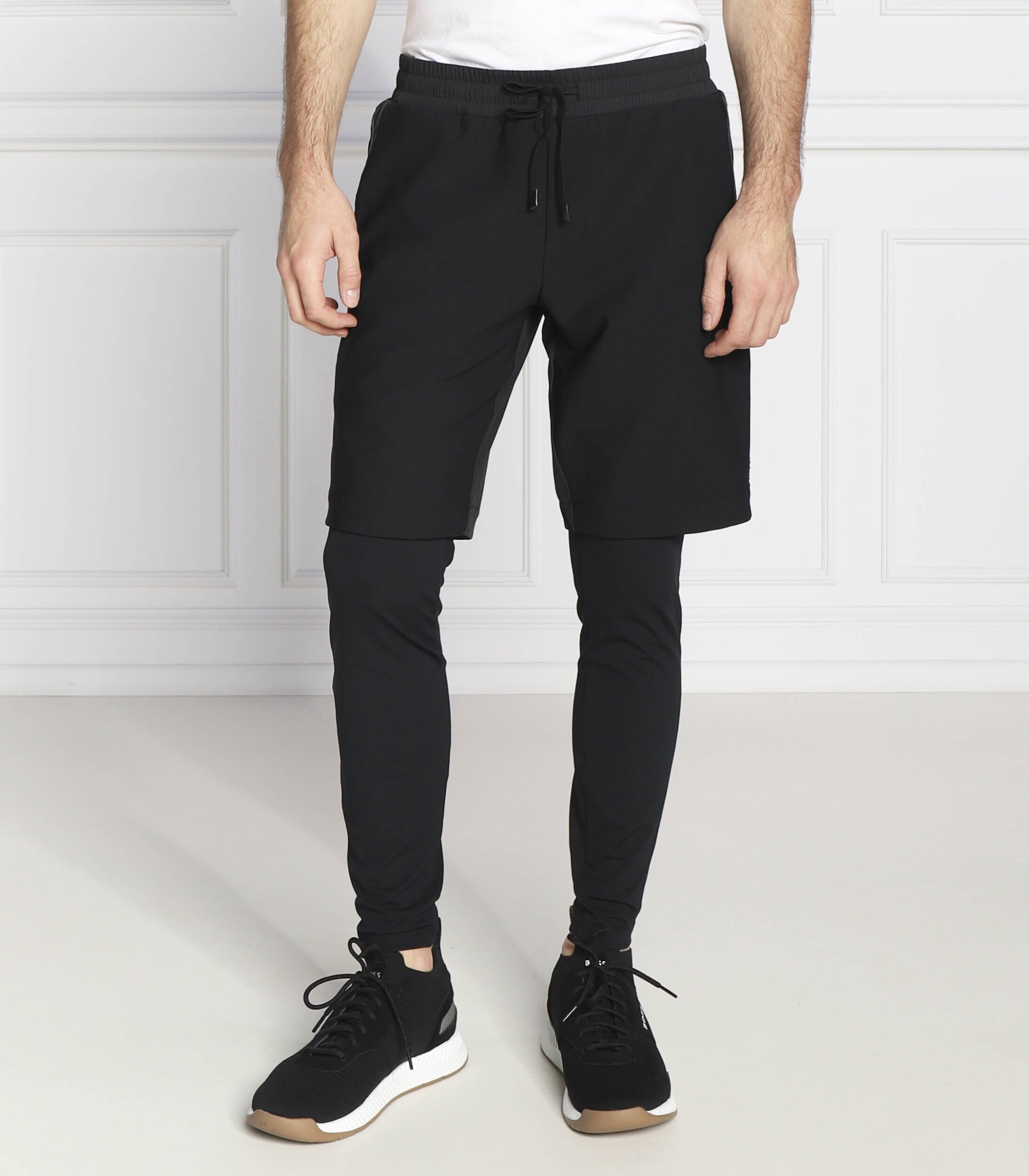 BOSS Green Pantaloni de trening 2in1 T_Run | Regular Fit