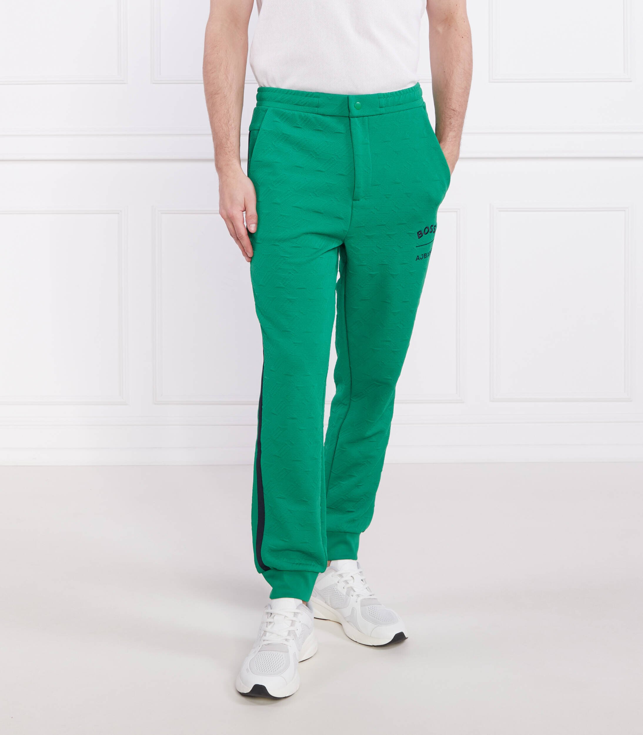 BOSS Green Pantaloni de trening BOSS X AJBXNG Hover AJ | Regular Fit