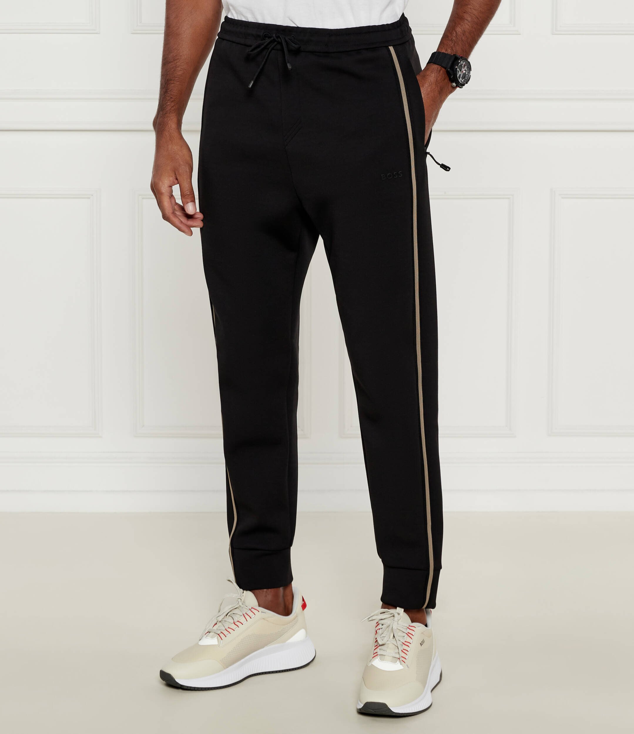 BOSS Green Pantaloni de trening Hadiko 1 | Regular Fit