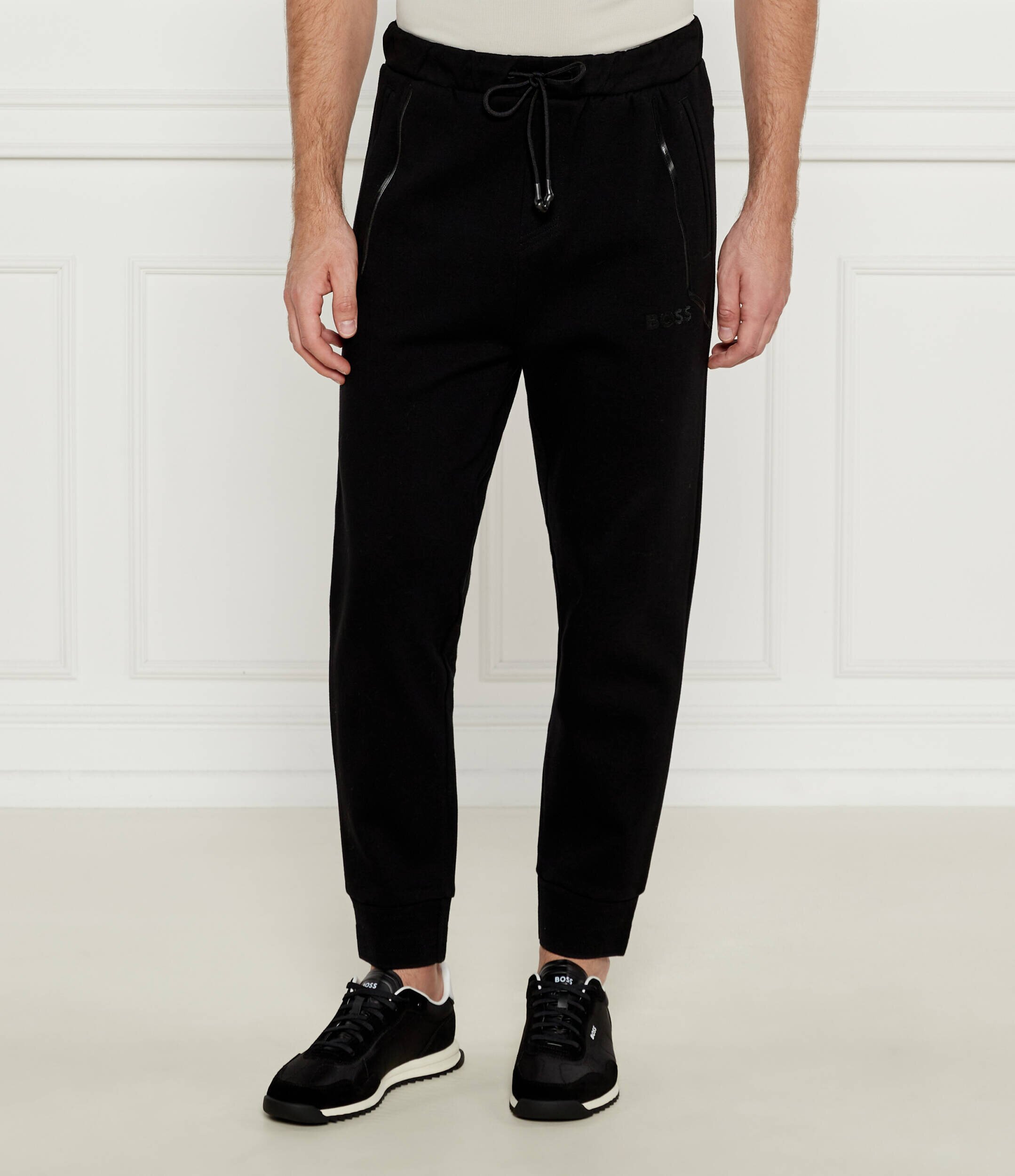 BOSS Green Pantaloni de trening Hadiko Mirror | Regular Fit