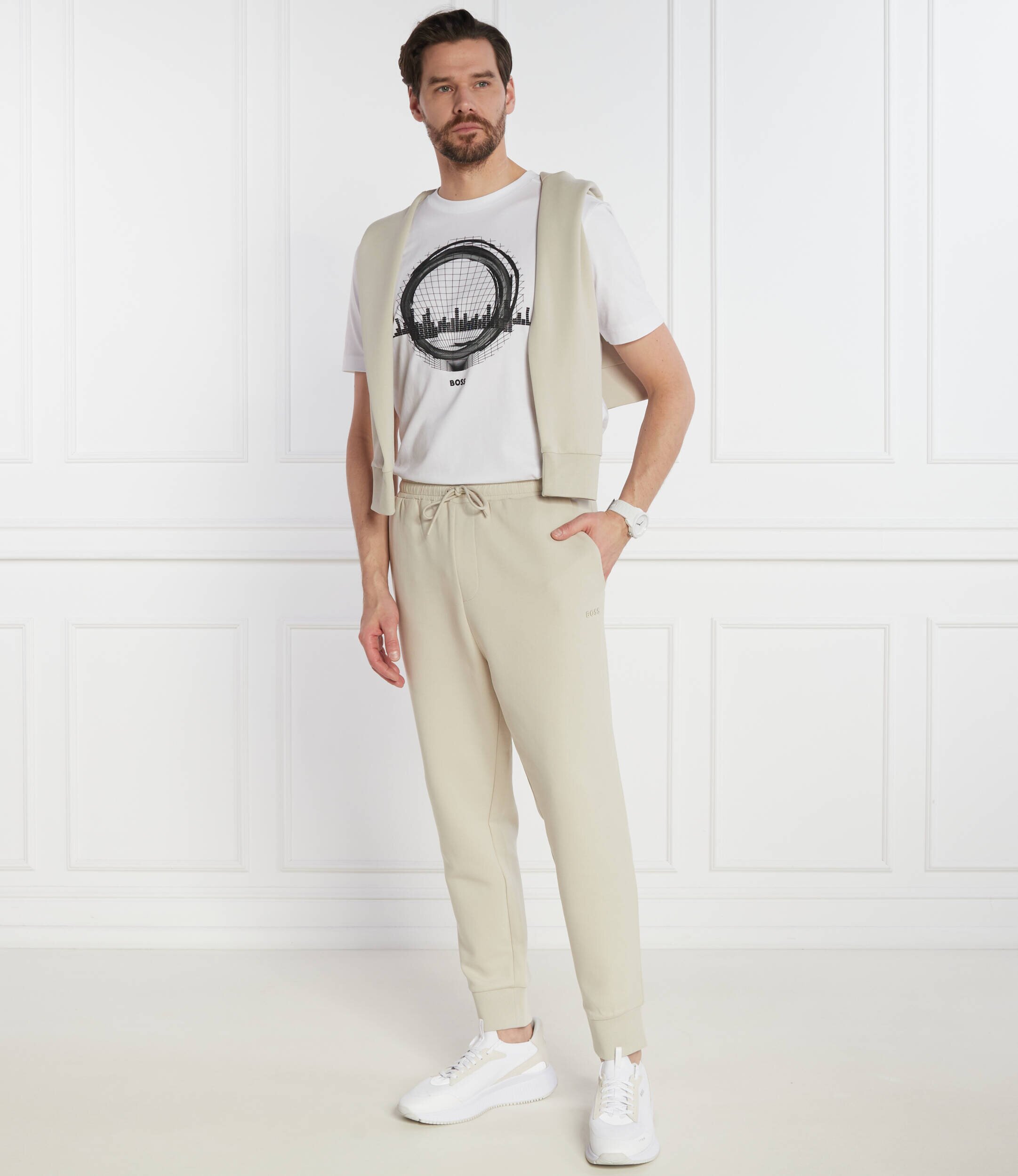 BOSS Green Pantaloni de trening Hadiko | Regular Fit