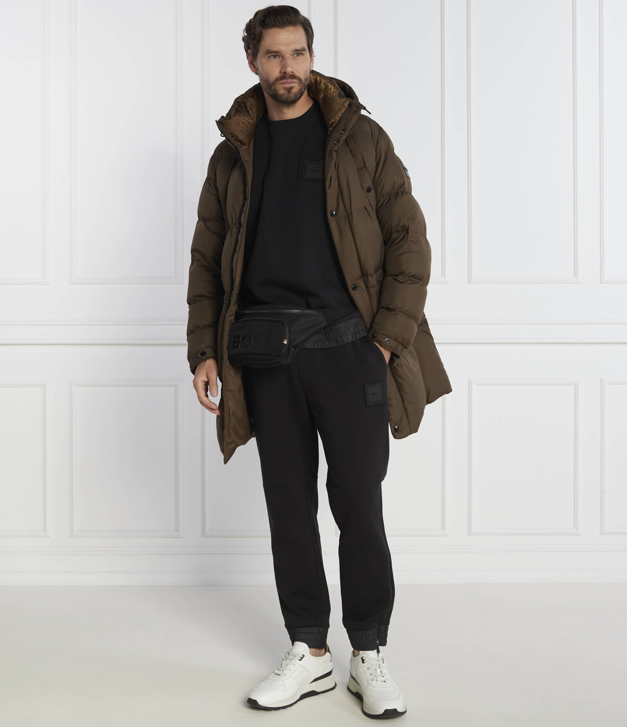 BOSS Green Pantaloni de trening Hover Lotus | Relaxed fit