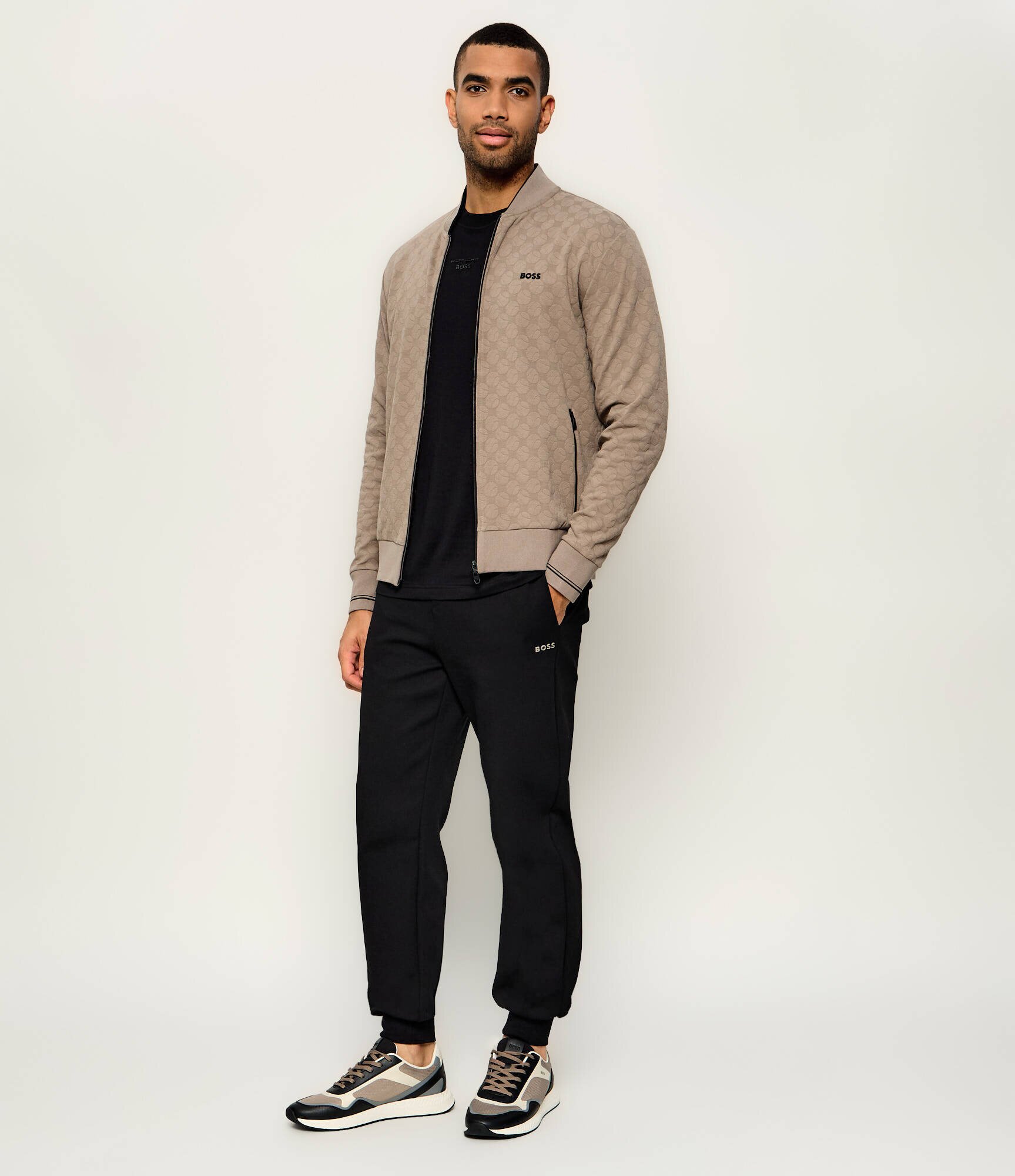 BOSS Green Pantaloni de trening Hover Zone | regular fit