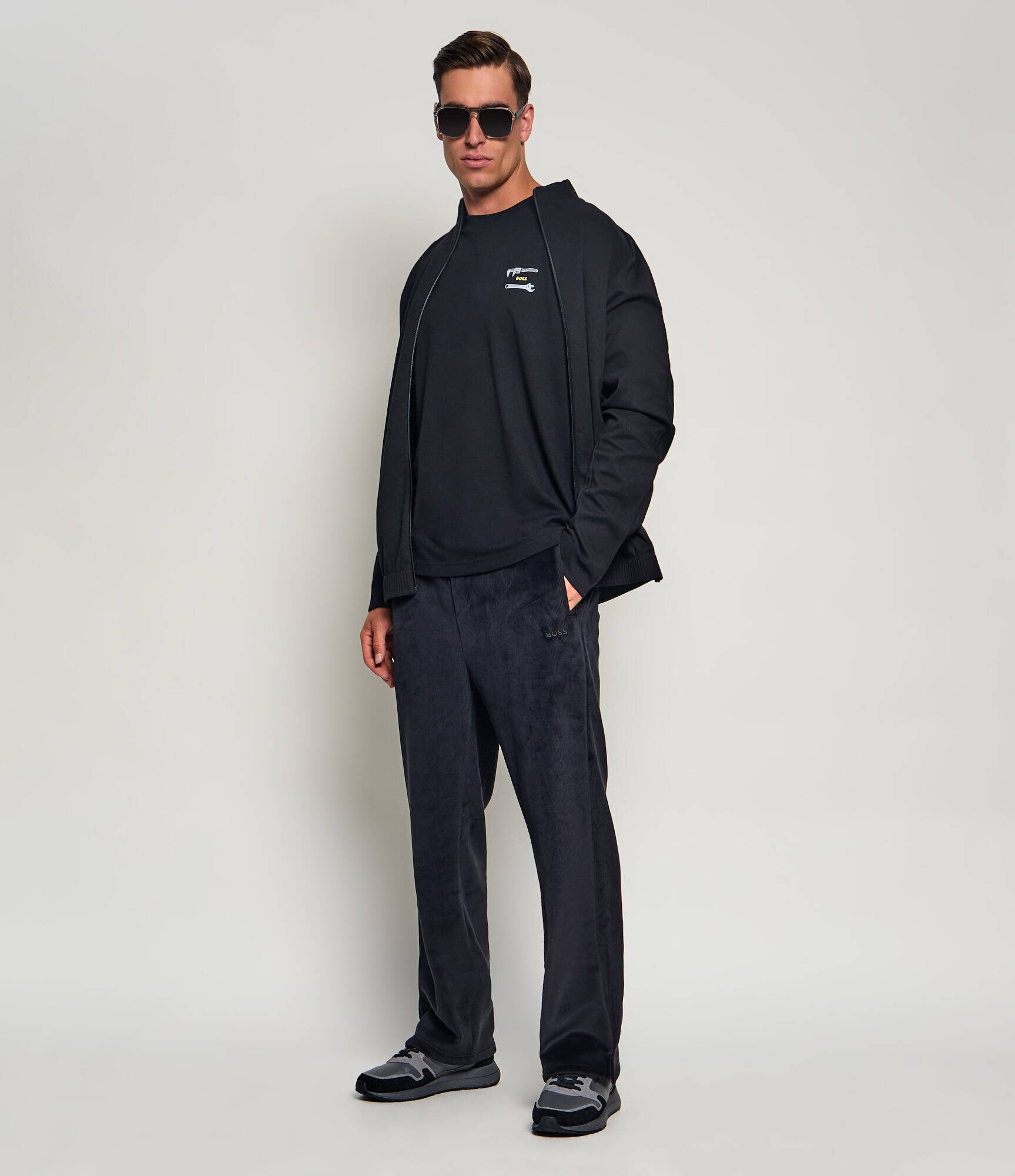 BOSS Green Pantaloni de trening JT_Cord Long | regular fit