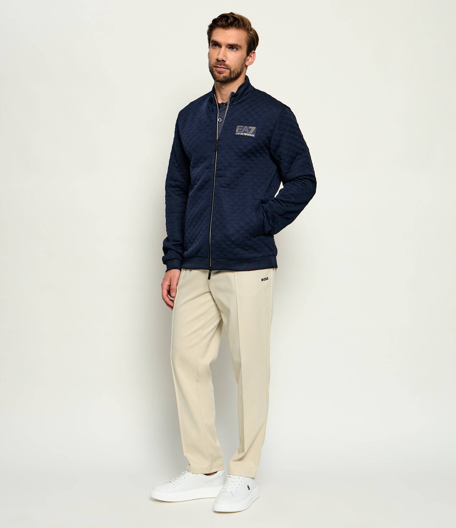 BOSS Green Pantaloni de trening JT_Network | Tapered fit
