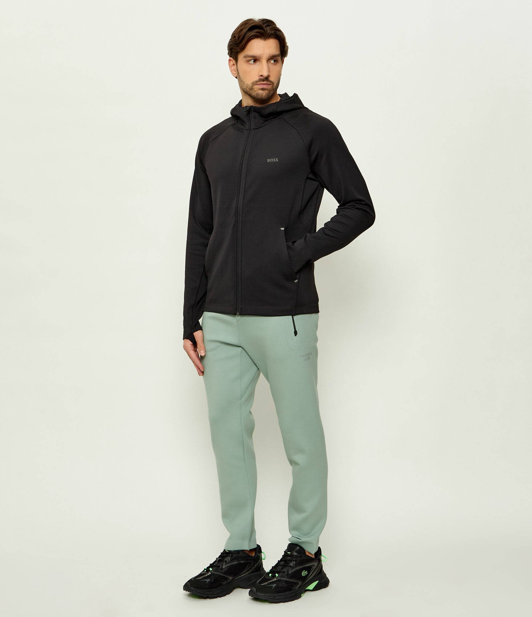 BOSS Green Pantaloni de trening JT_PS Spirit70 Hicon | BOSS X Porsche | regular fit