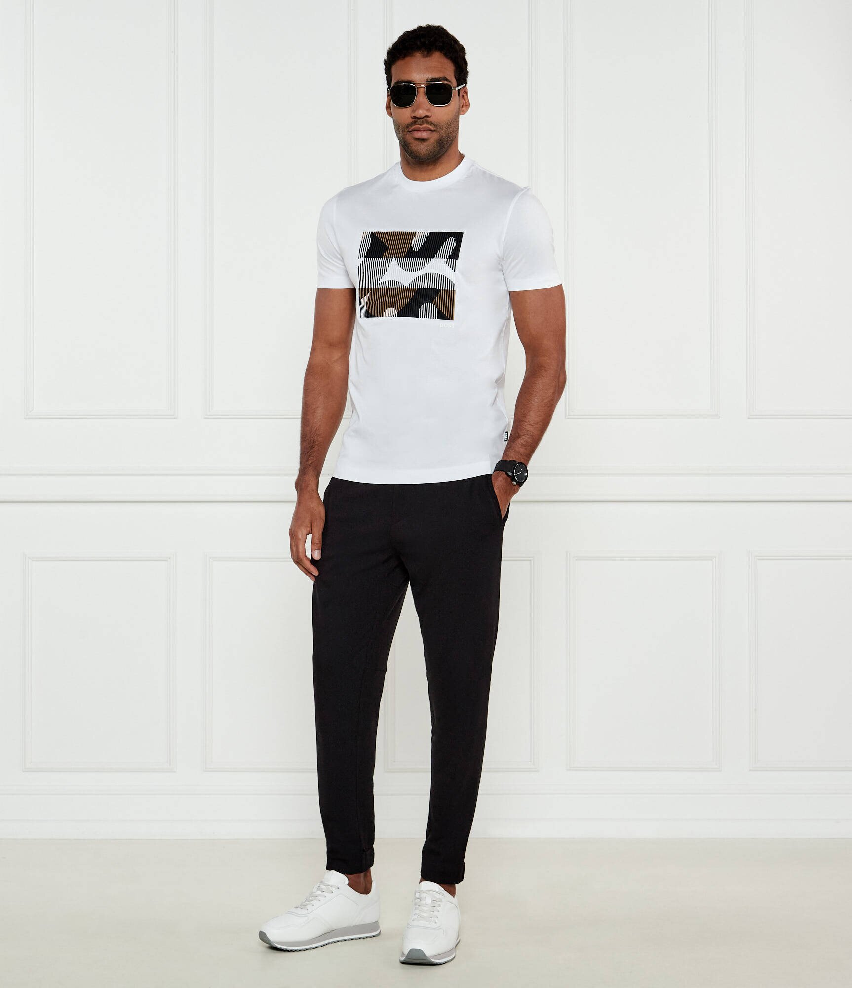 BOSS Green Pantaloni de trening T_Flex-J | Tapered fit