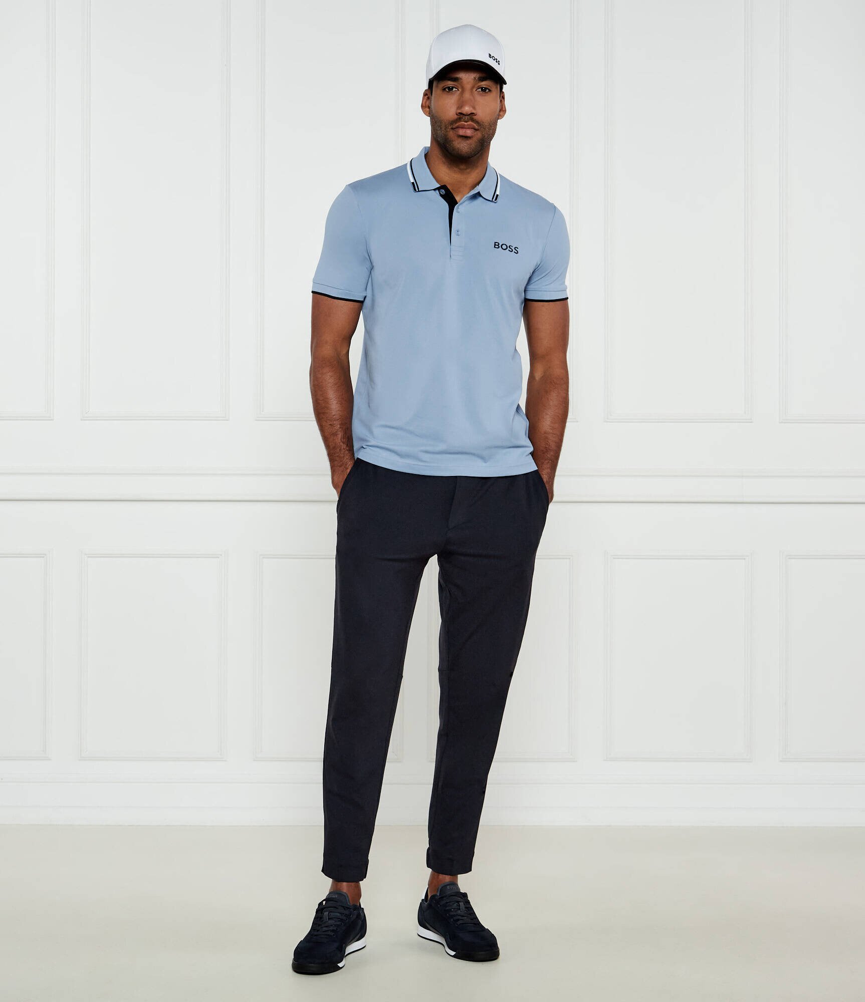 BOSS Green Pantaloni de trening T_Flex-J | Tapered fit