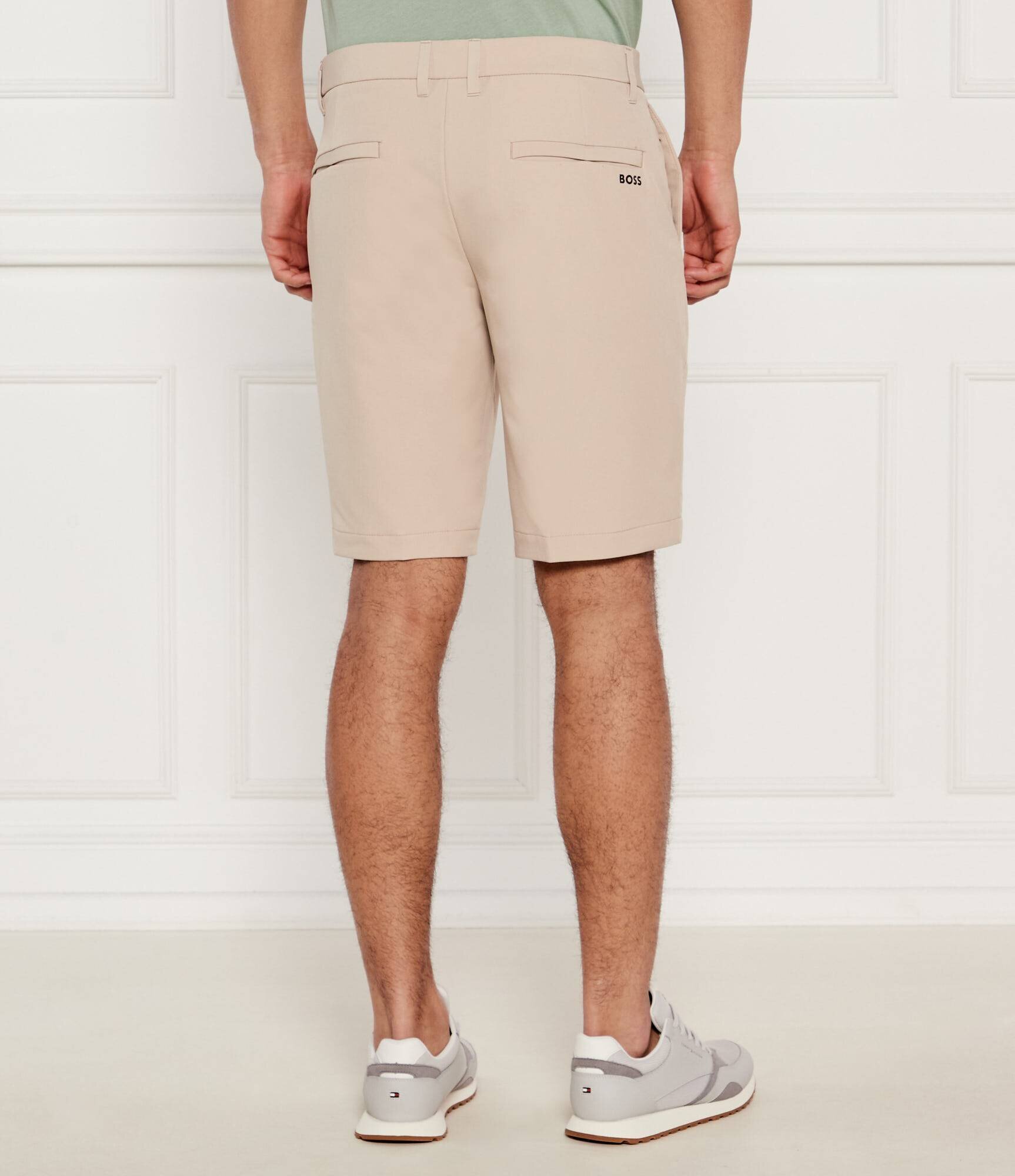 BOSS Green Pantaloni scurți chino S_Commuter_10.5 | Slim Fit | easy iron