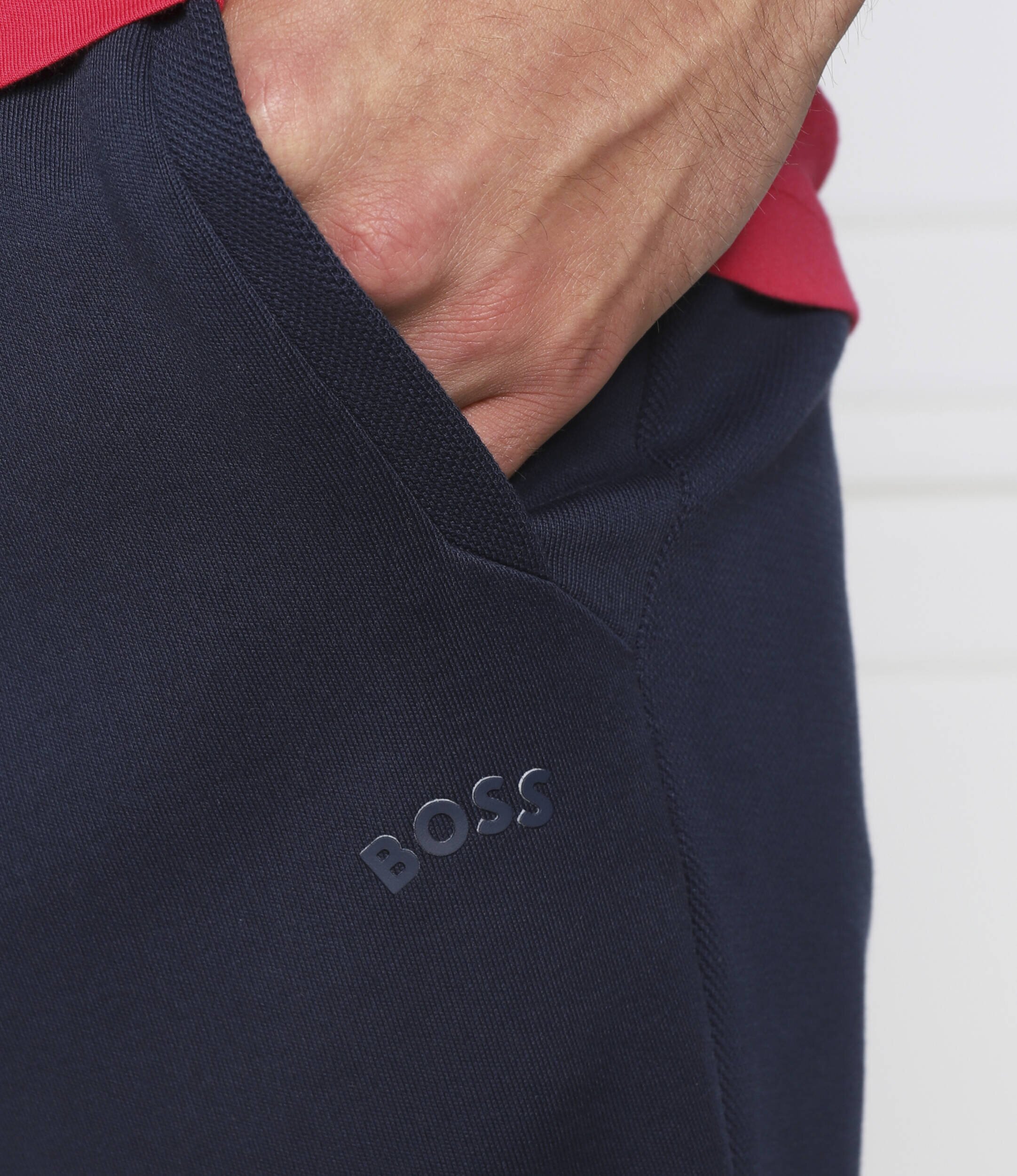BOSS Green Pantaloni scurți Headlo Curved | Regular Fit