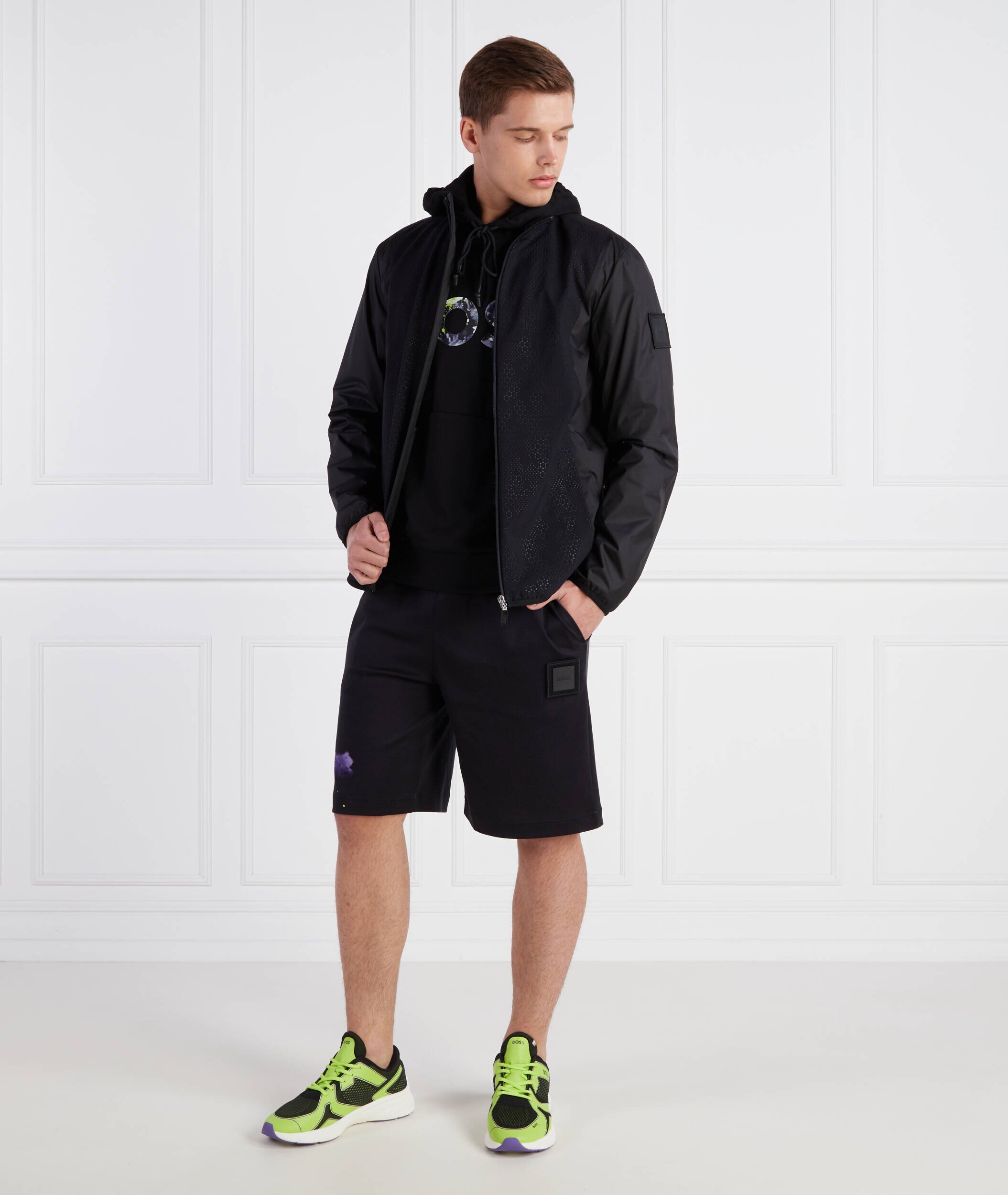 BOSS Green Pantaloni Scurți Headlo Lotus | Regular Fit
