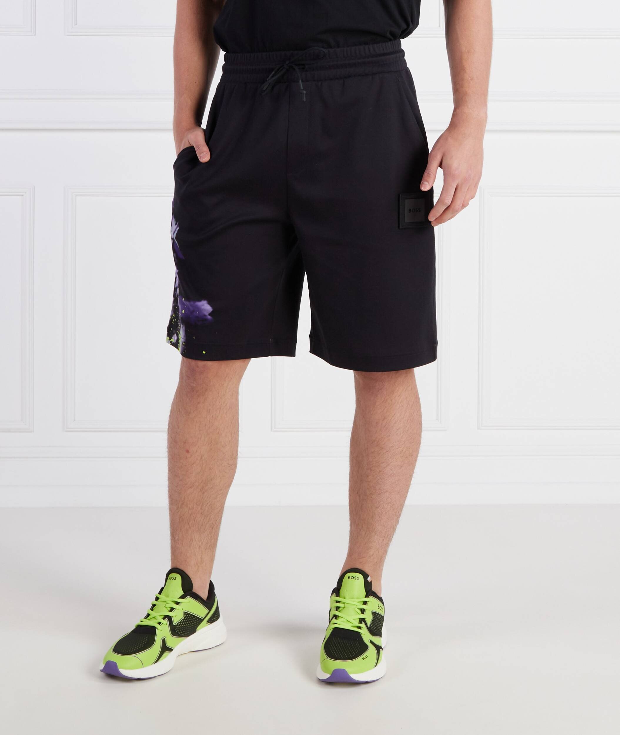 BOSS Green Pantaloni Scurți Headlo Lotus | Regular Fit