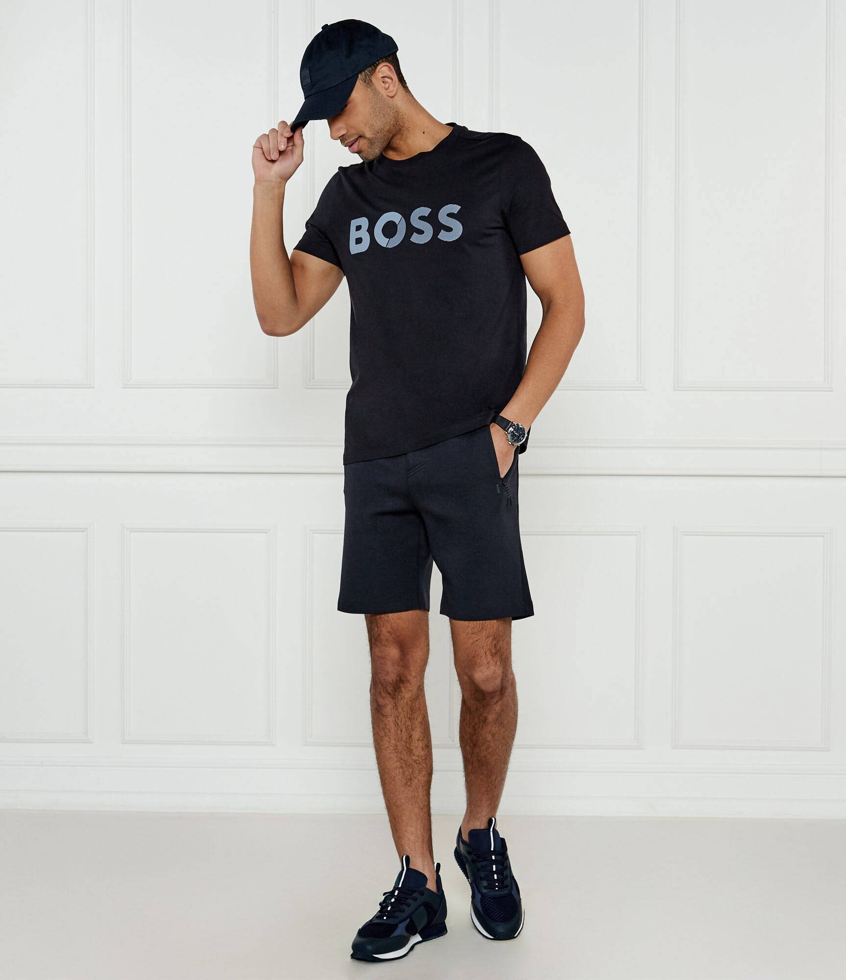 BOSS Green Pantaloni scurți Hecon DesertTech | Regular Fit