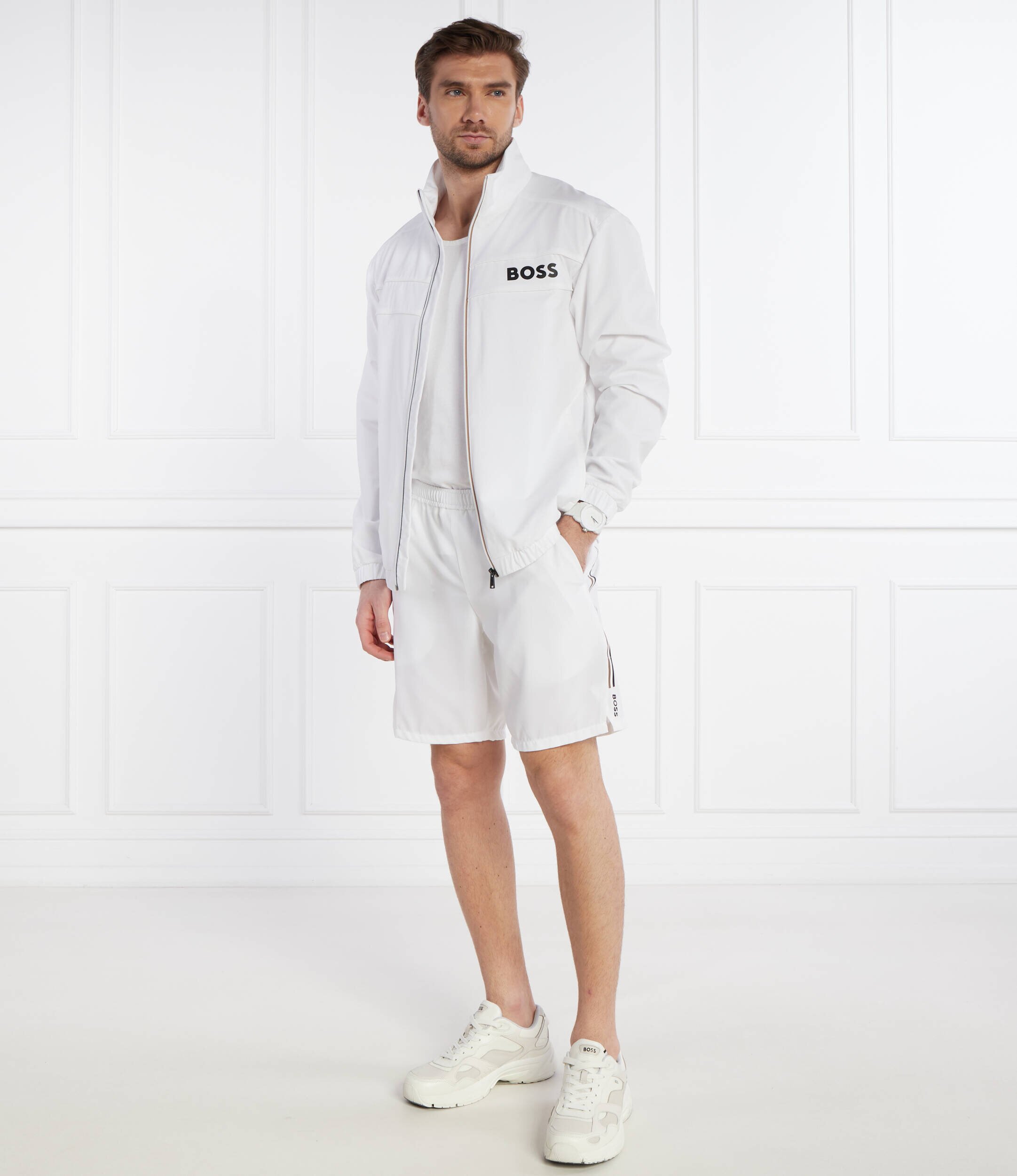BOSS Green Pantaloni scurți S_Break boss x matteo berrettini | Regular Fit
