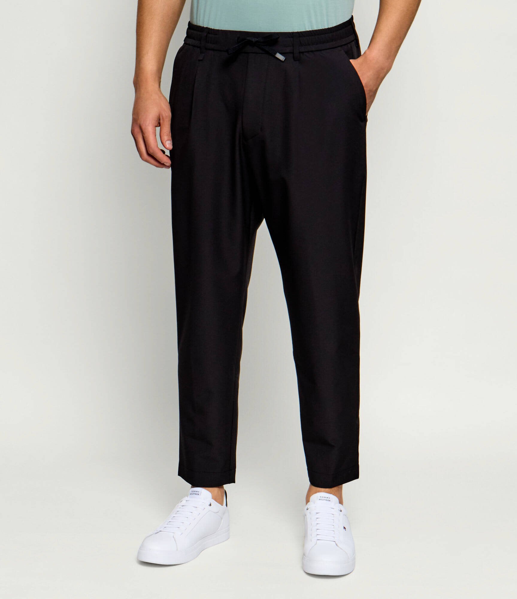 BOSS Green Pantaloni T_Convert-Pleat | Tapered fit | stretch