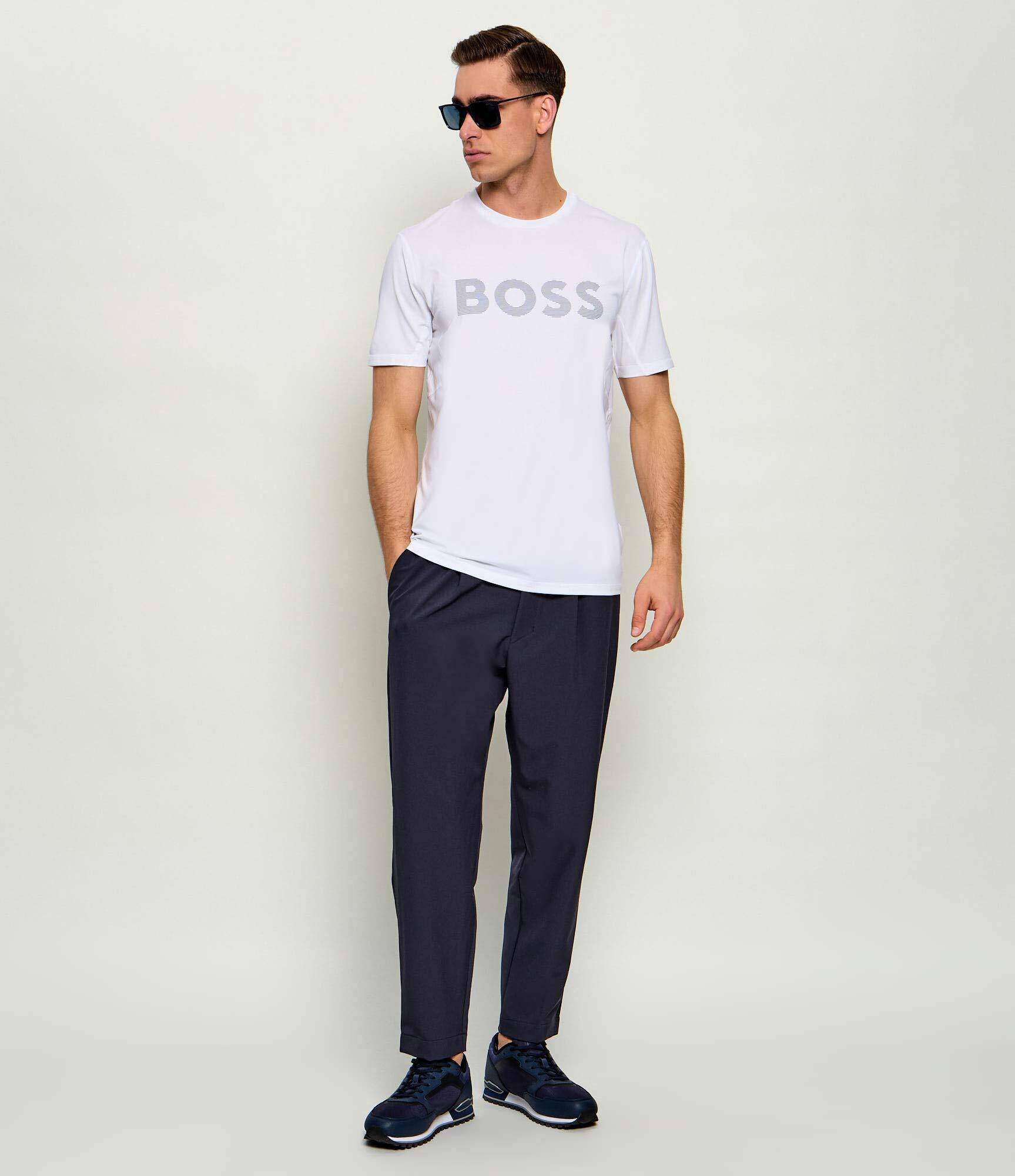 BOSS Green Pantaloni T_Convert-Pleat | Tapered fit | stretch