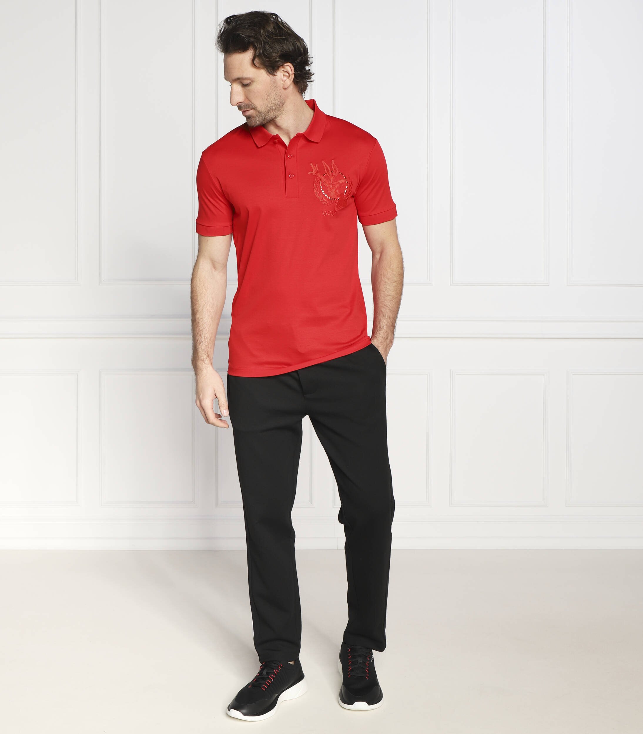 BOSS Green Polo BOSS X LOONEY TUNES Paddy Lunar | Regular Fit