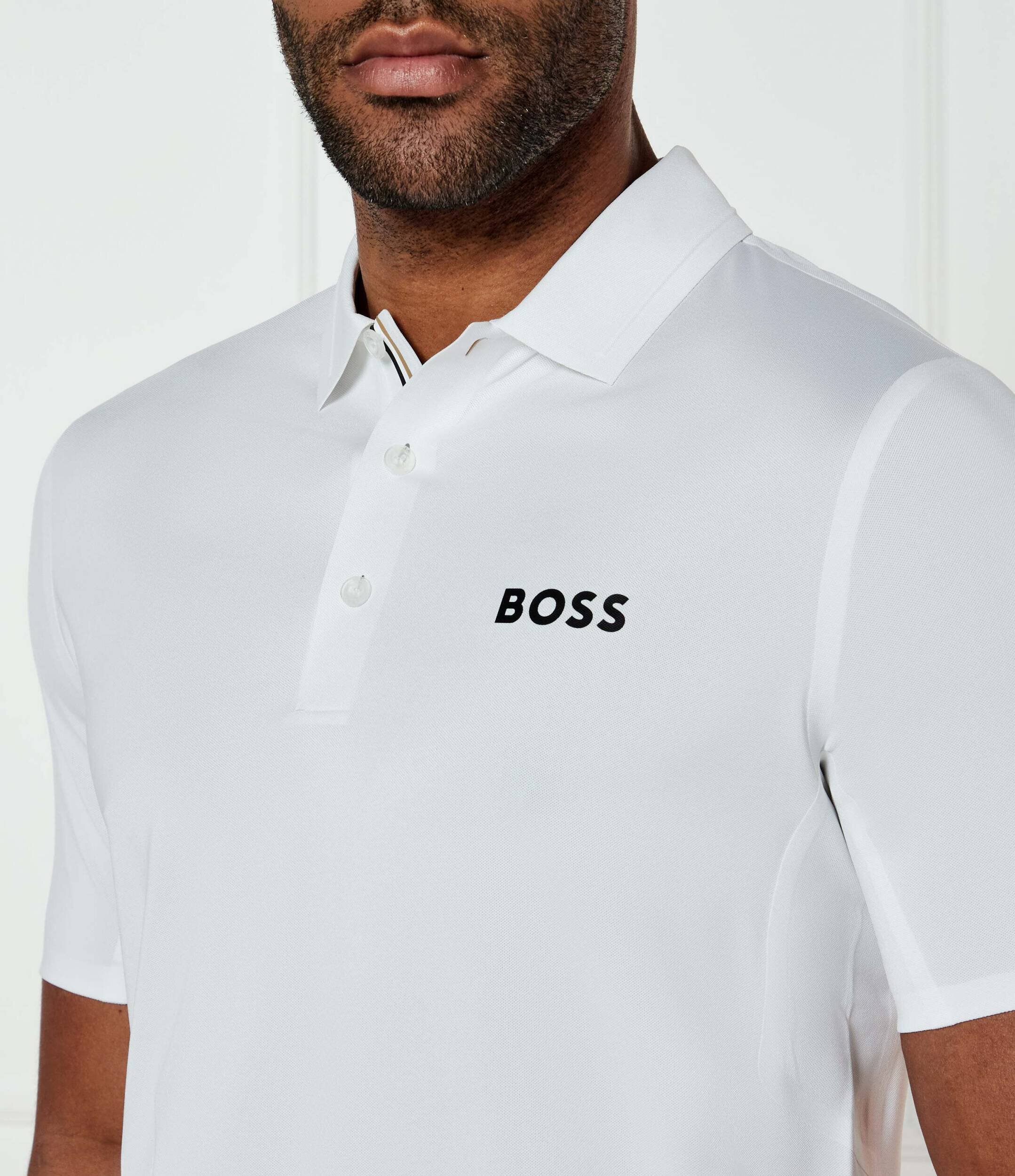 BOSS Green Polo BOSS x Matteo Berrettini Patteo MB 17 | Slim Fit | stretch