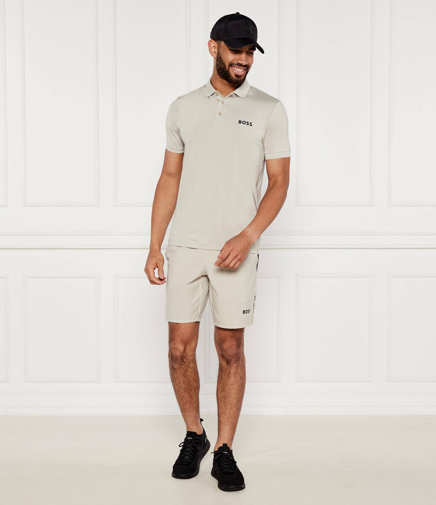 BOSS Green Polo Check TOC | Slim Fit | stretch