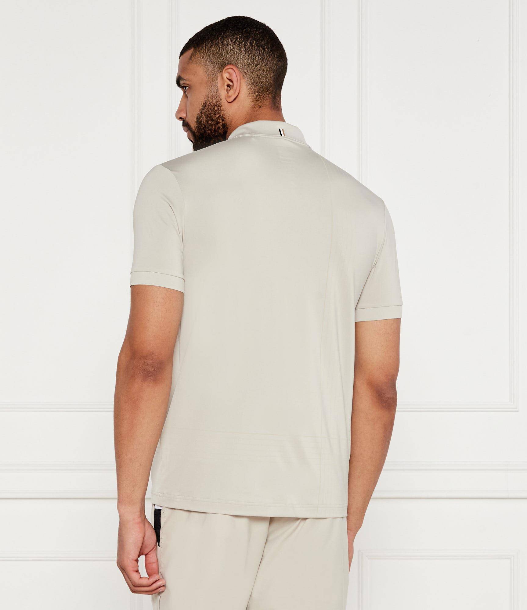 BOSS Green Polo Check TOC | Slim Fit | stretch