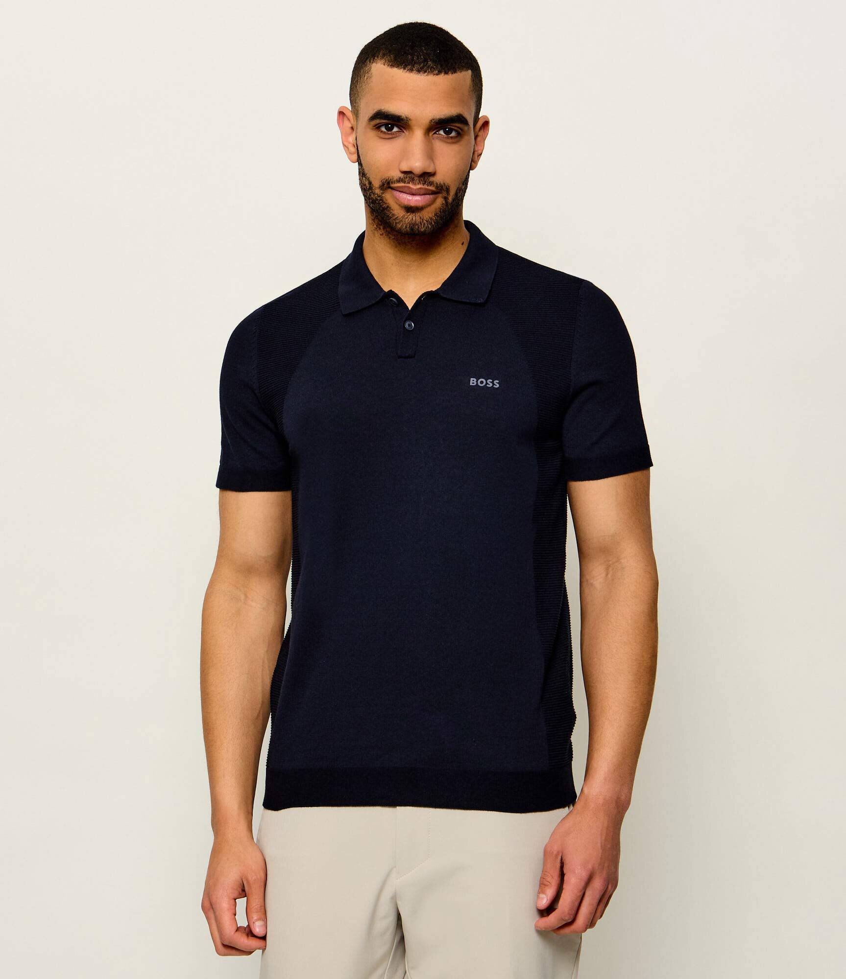 BOSS Green Polo KN_Momentum-Lite PS | regular fit