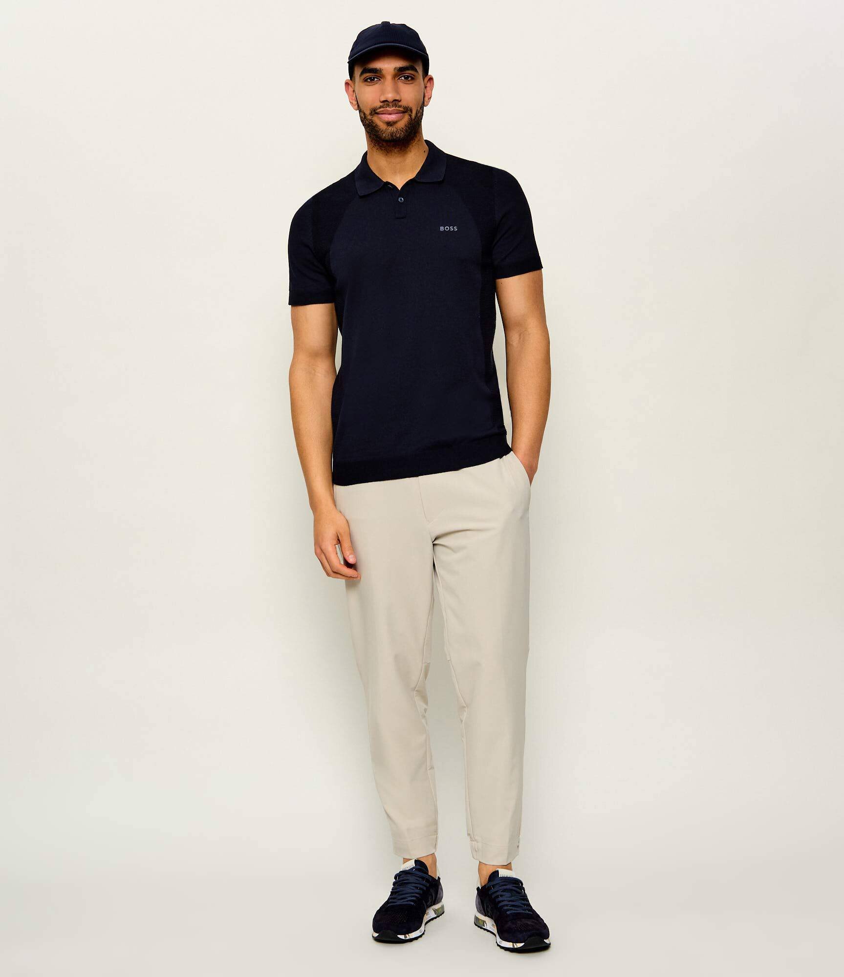 BOSS Green Polo KN_Momentum-Lite PS | regular fit