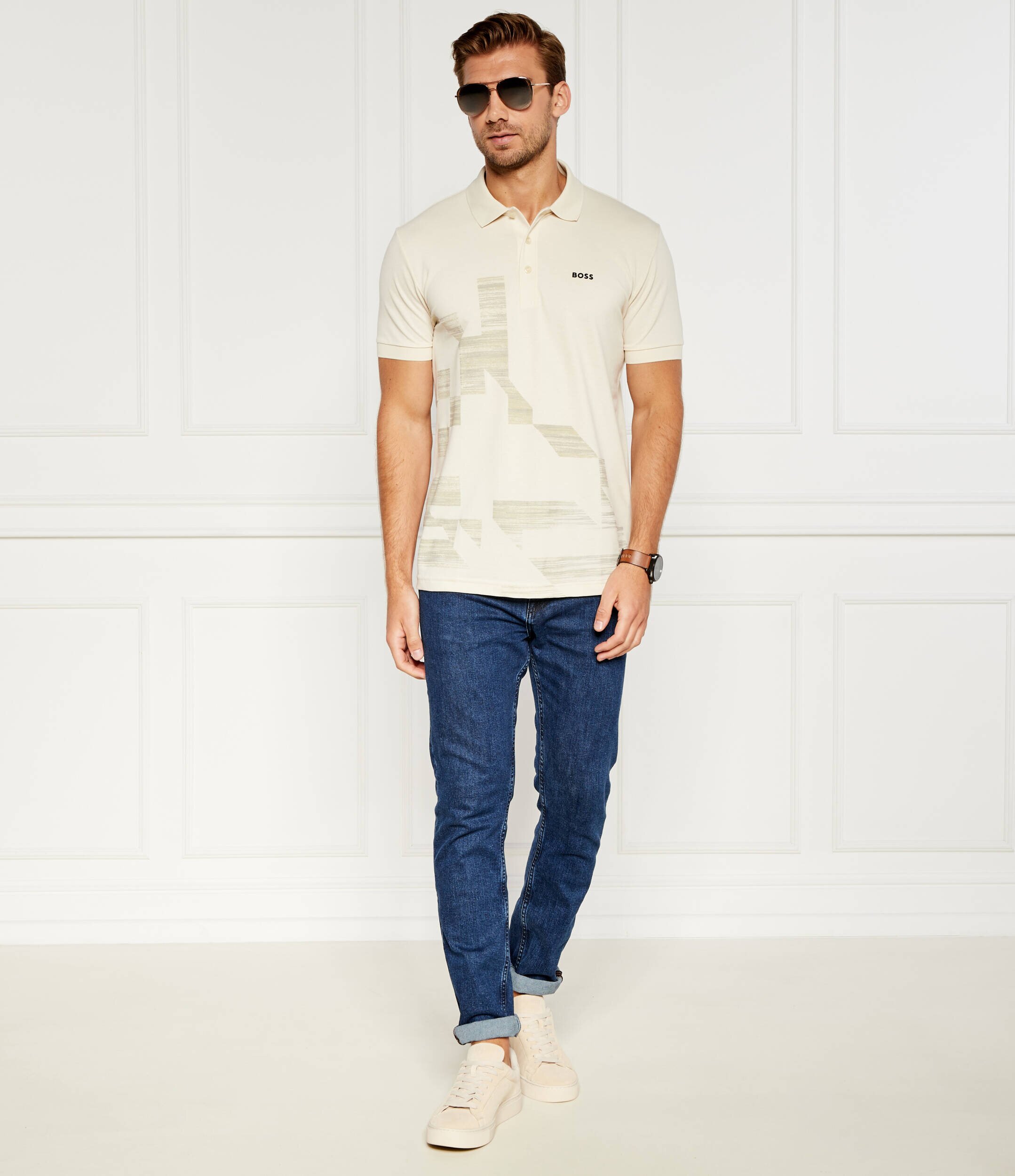 BOSS Green Polo Paddy 6 | Regular Fit | stretch