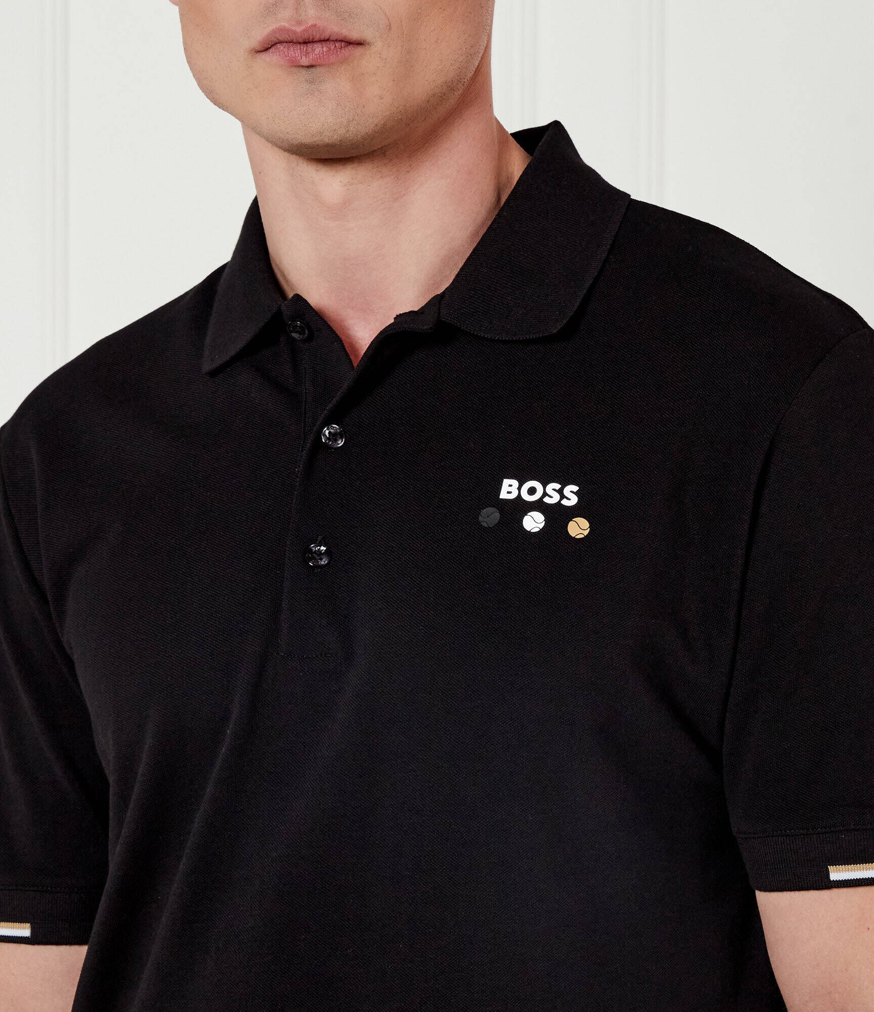 BOSS Green Polo Paddy BOSS Open 25 | Regular Fit | mercerizat