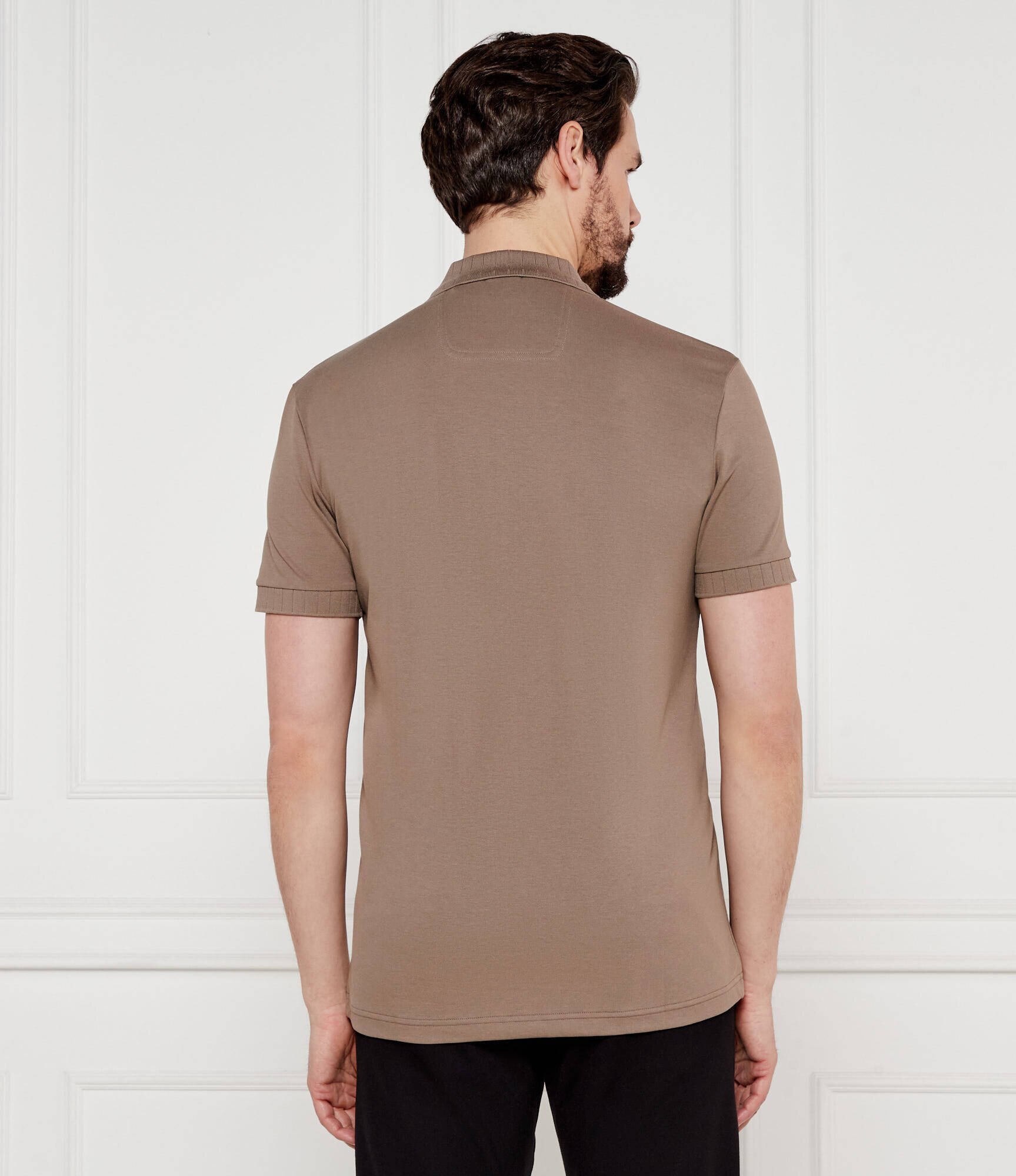 BOSS Green Polo Paddy DropNeedle | Regular Fit | stretch