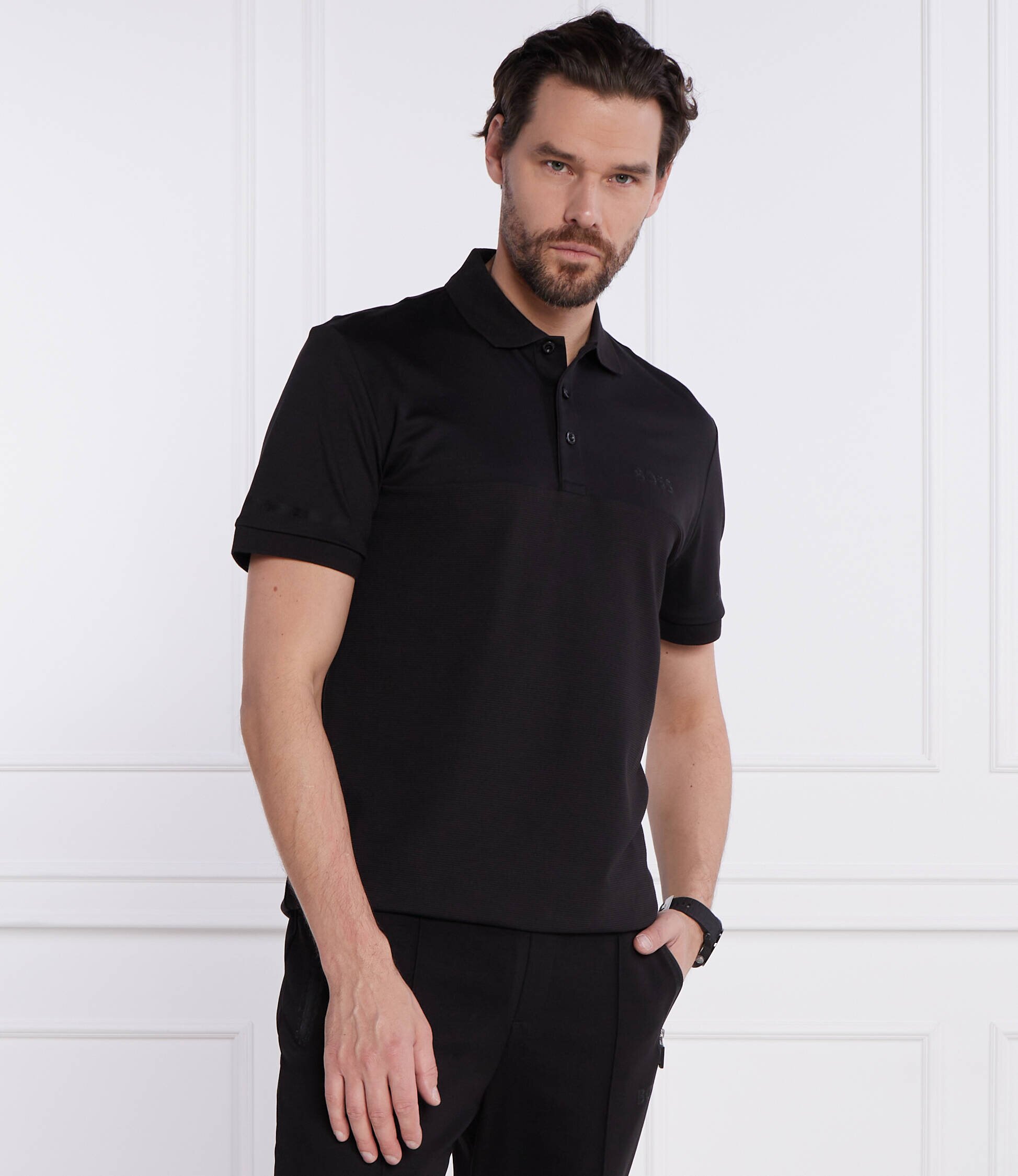 BOSS Green Polo Paddy Mirror | Regular Fit