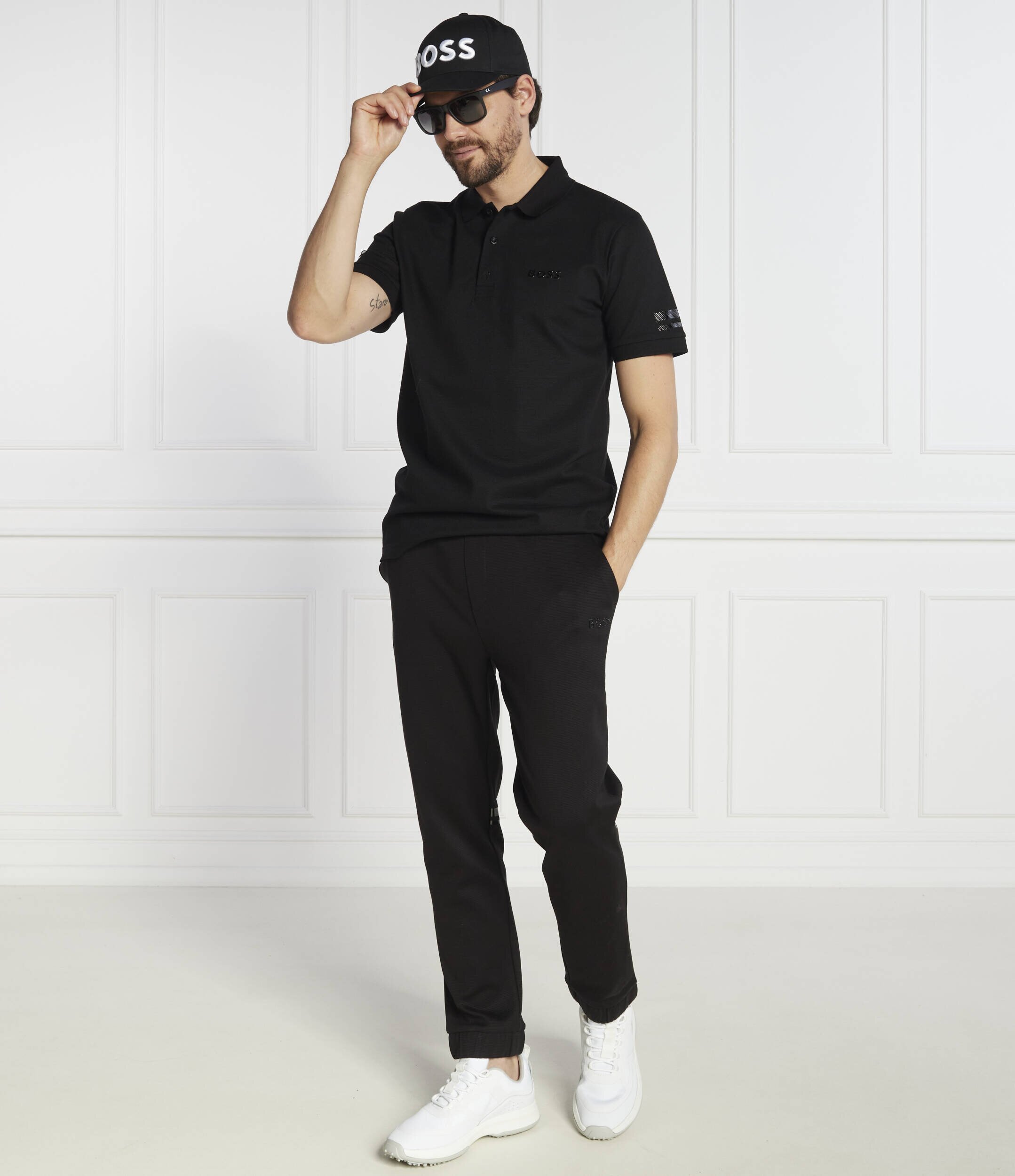 BOSS Green Polo Paddy Mirror | Regular Fit | stretch