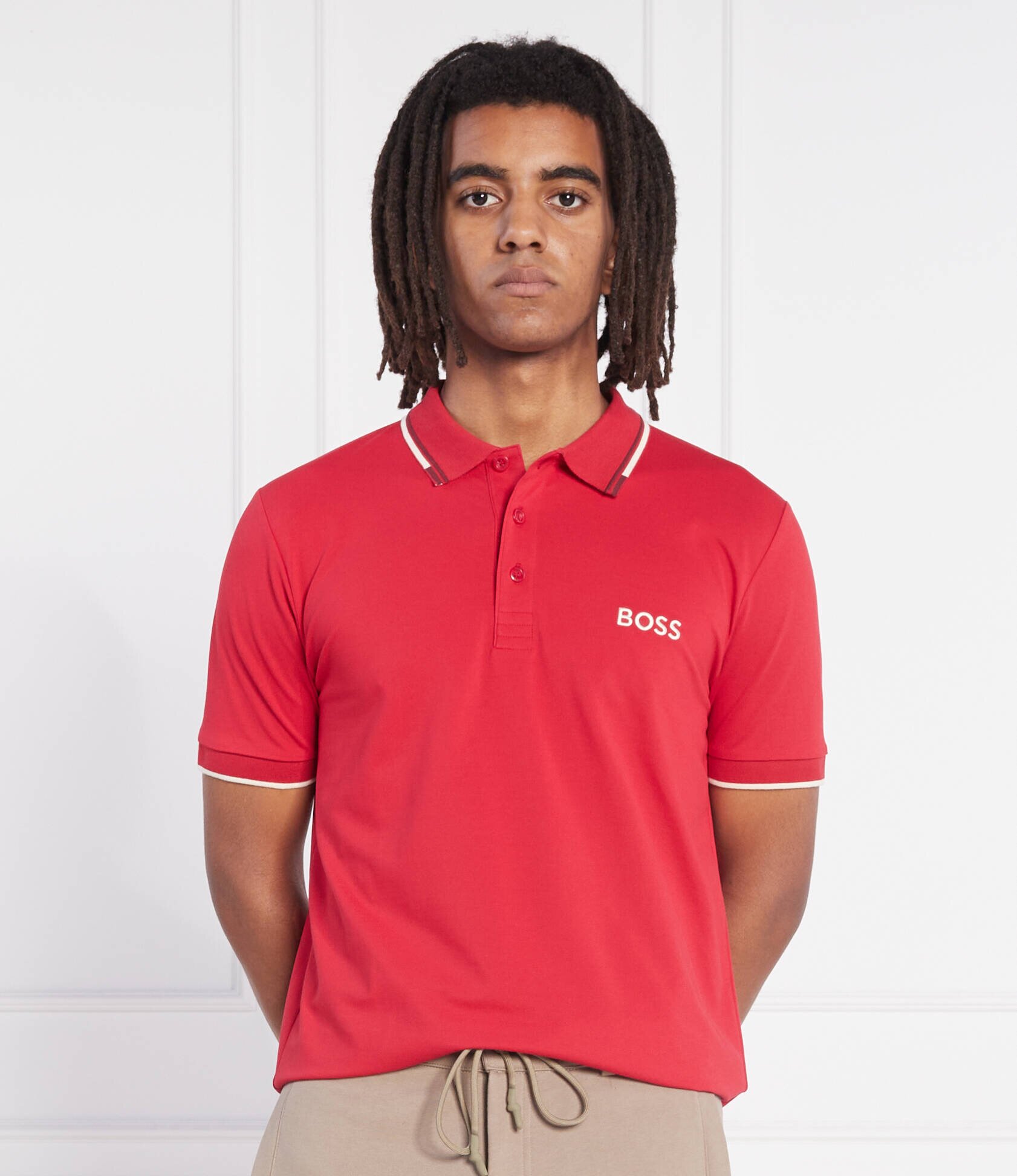 BOSS Green Polo Paddy Pro | Regular Fit | pique