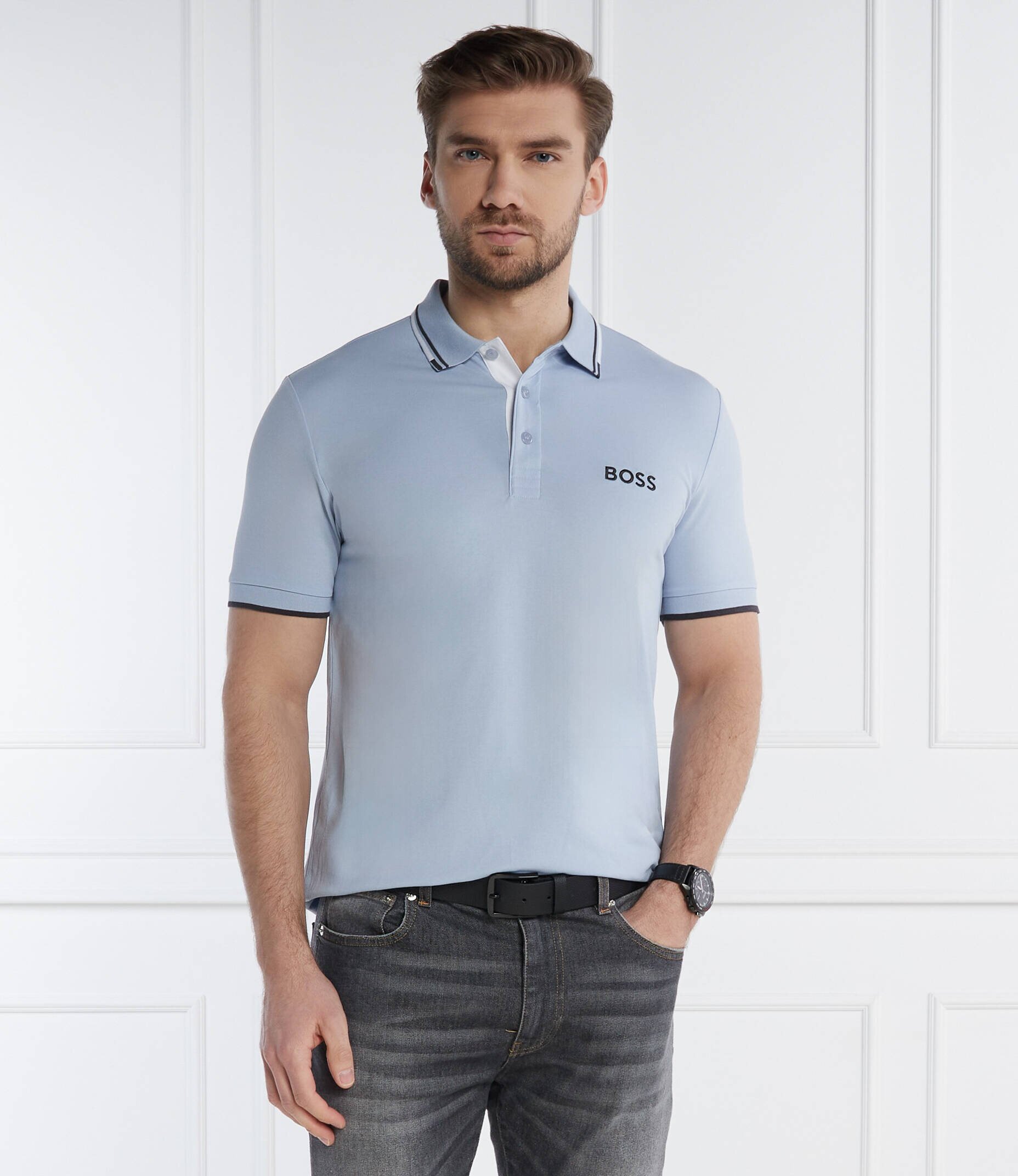 BOSS Green Polo Paddy Pro | Regular Fit | stretch