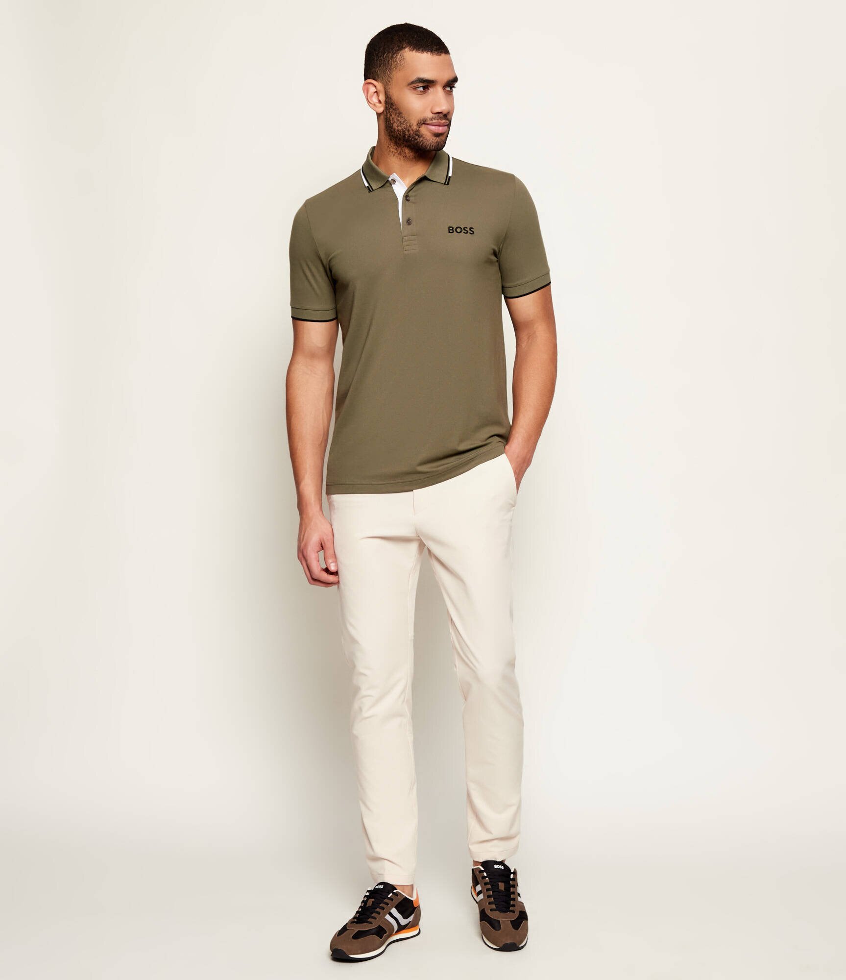 BOSS Green Polo Paddy Pro | regular fit | stretch