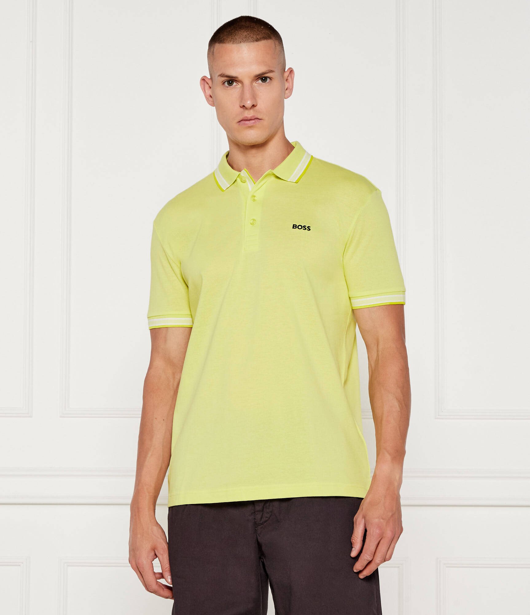 BOSS Green Polo Paddy | Regular Fit | pique
