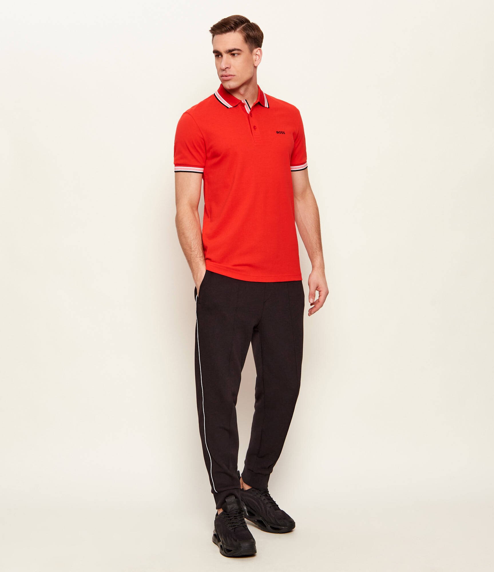 BOSS Green Polo Paddy | regular fit | pique