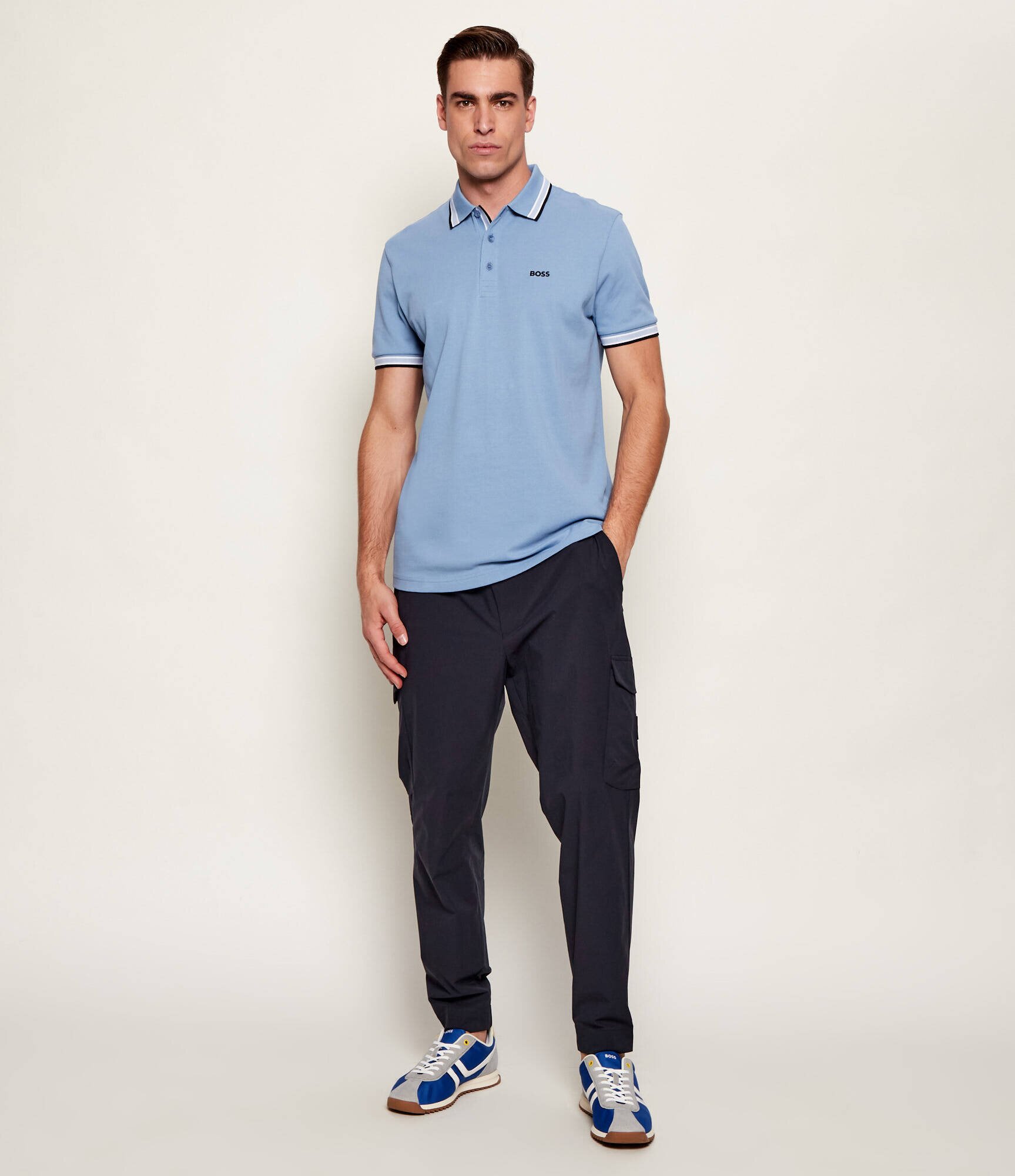 BOSS Green Polo Paddy | regular fit | pique
