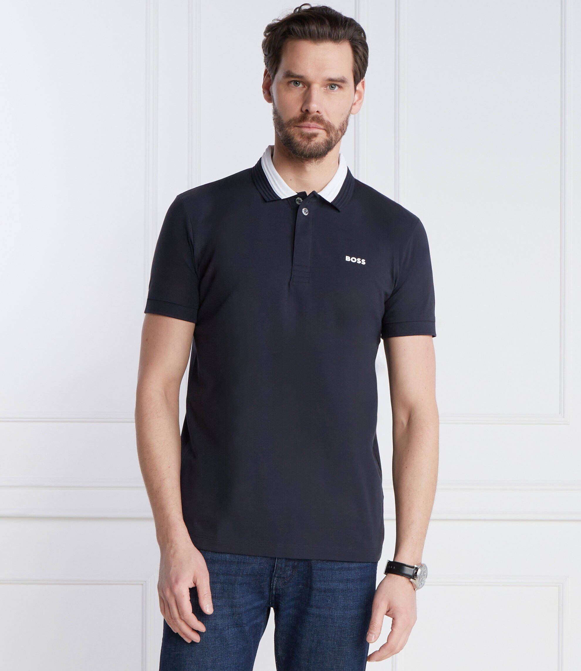 BOSS Green Polo Paddy | Regular Fit | stretch