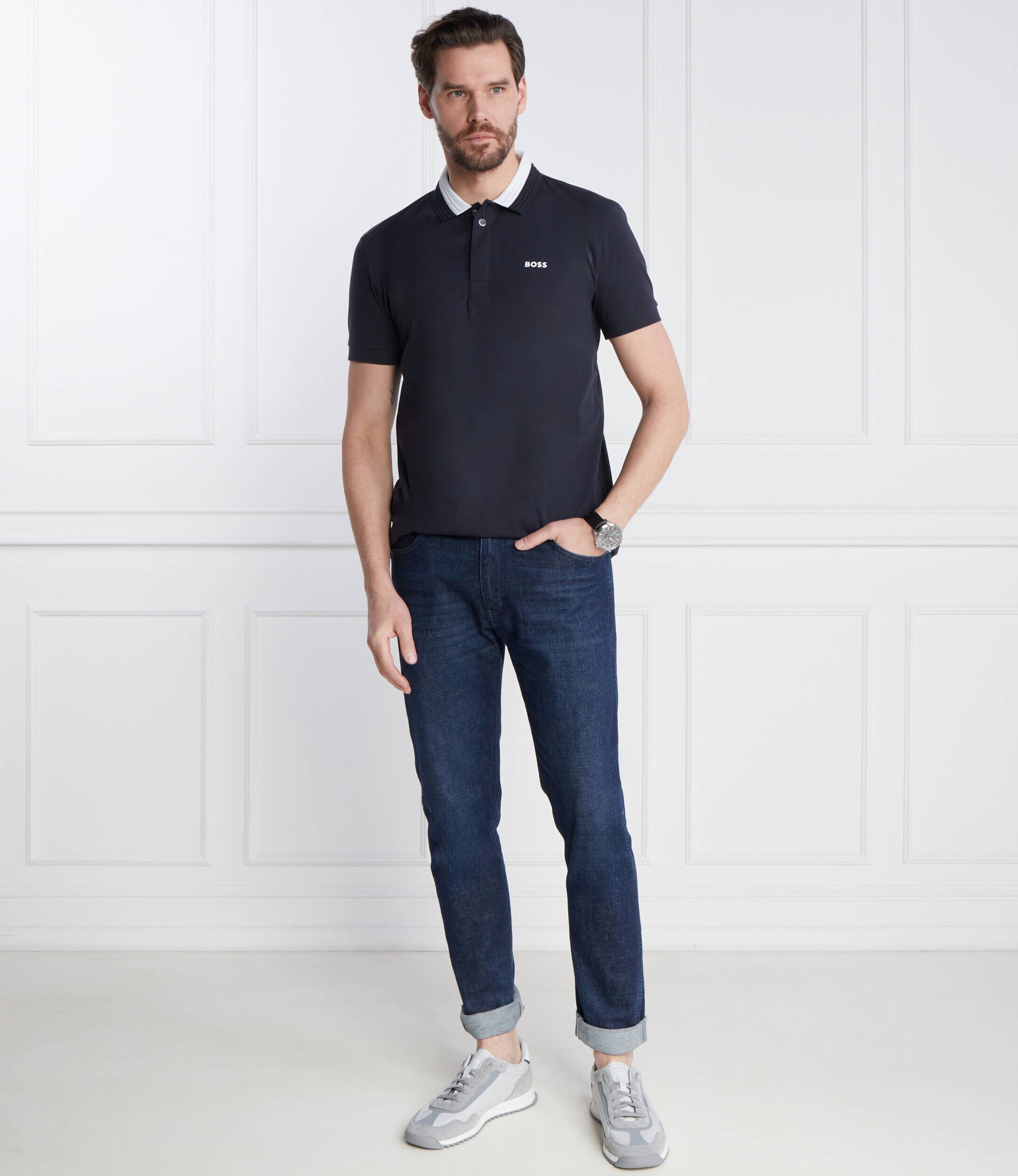 BOSS Green Polo Paddy | Regular Fit | stretch