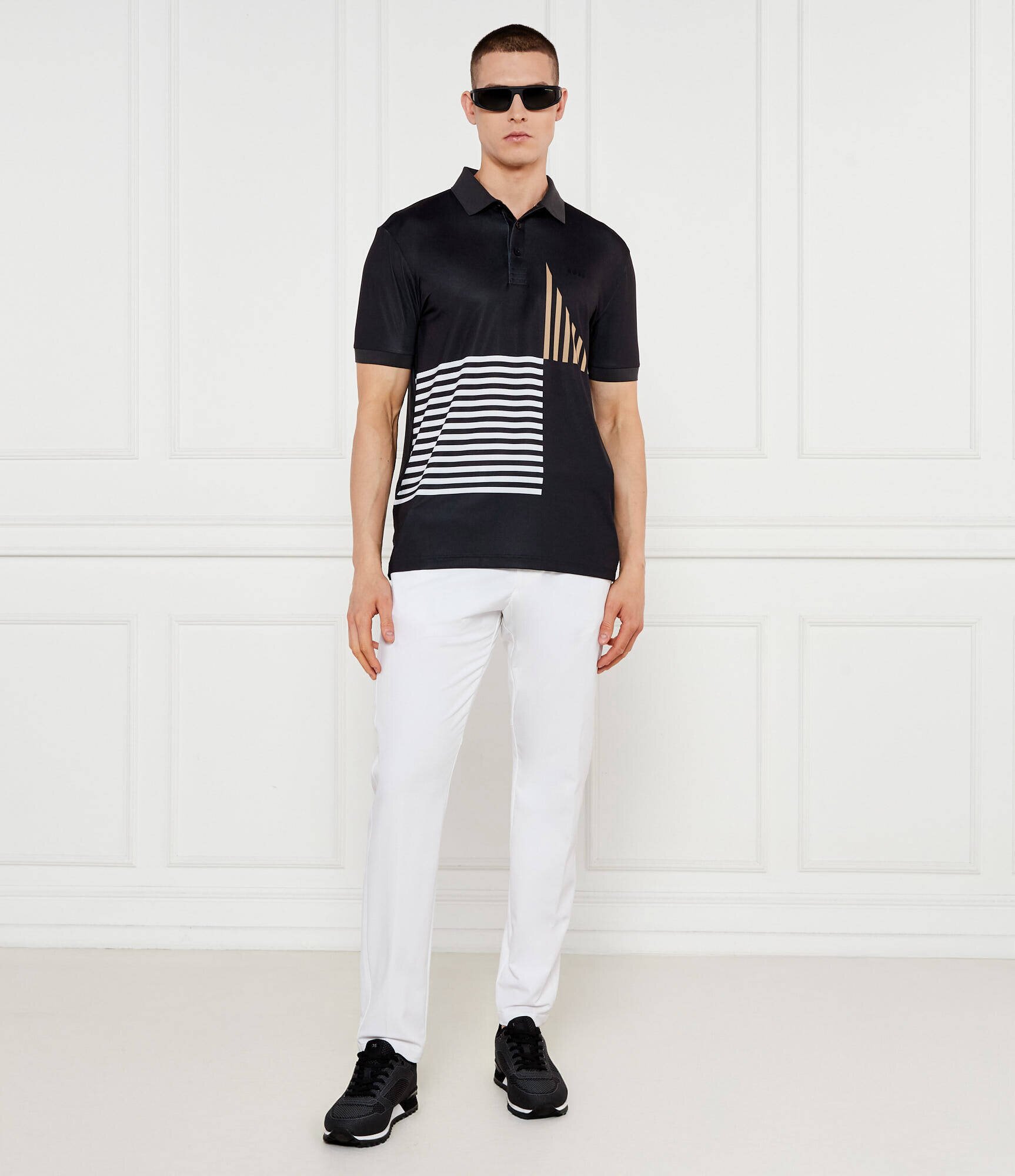BOSS Green Polo Paddy Striped C1 | Regular Fit
