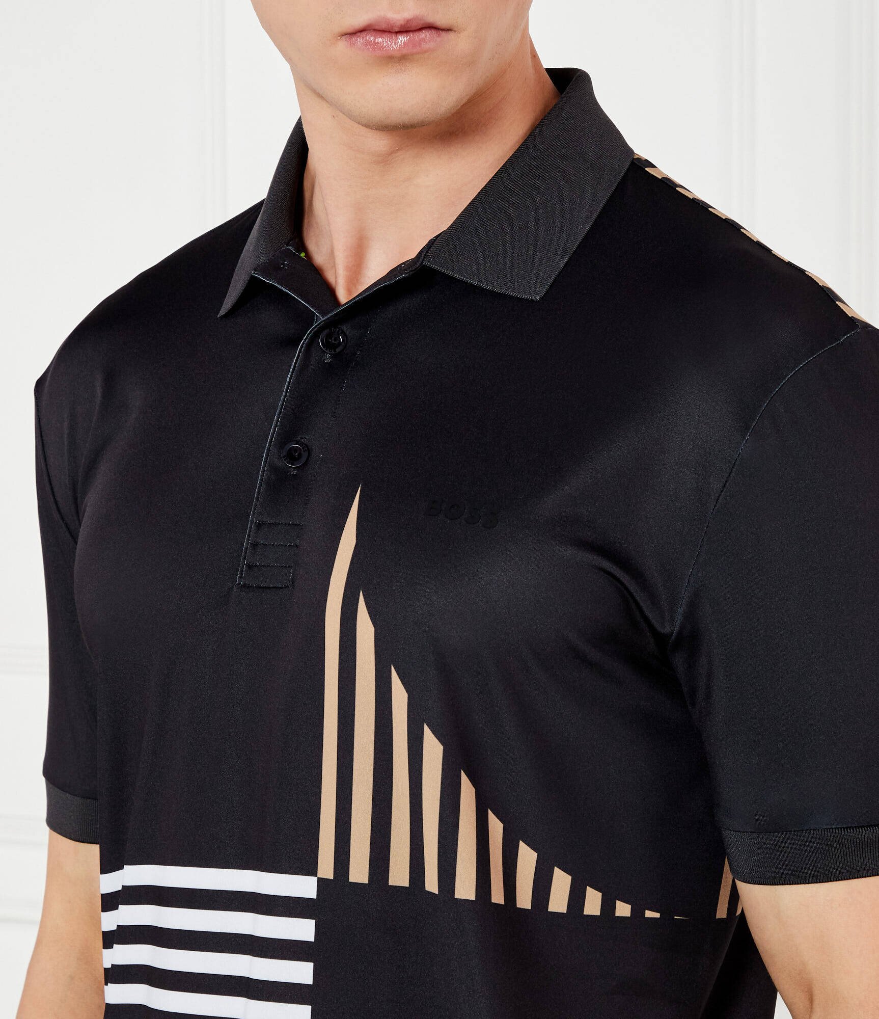 BOSS Green Polo Paddy Striped C1 | Regular Fit