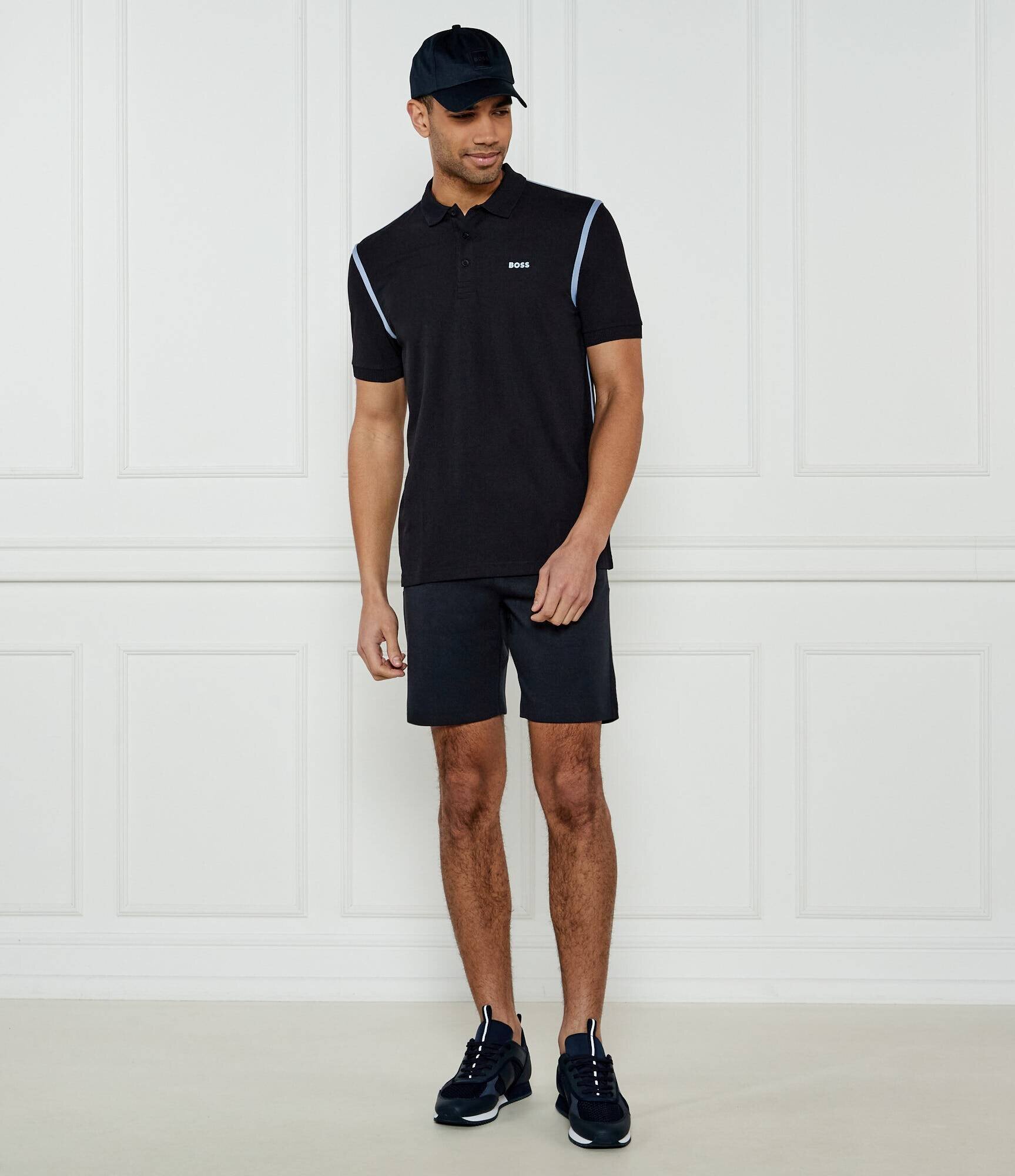 BOSS Green Polo Paddy Tape | Regular Fit | stretch